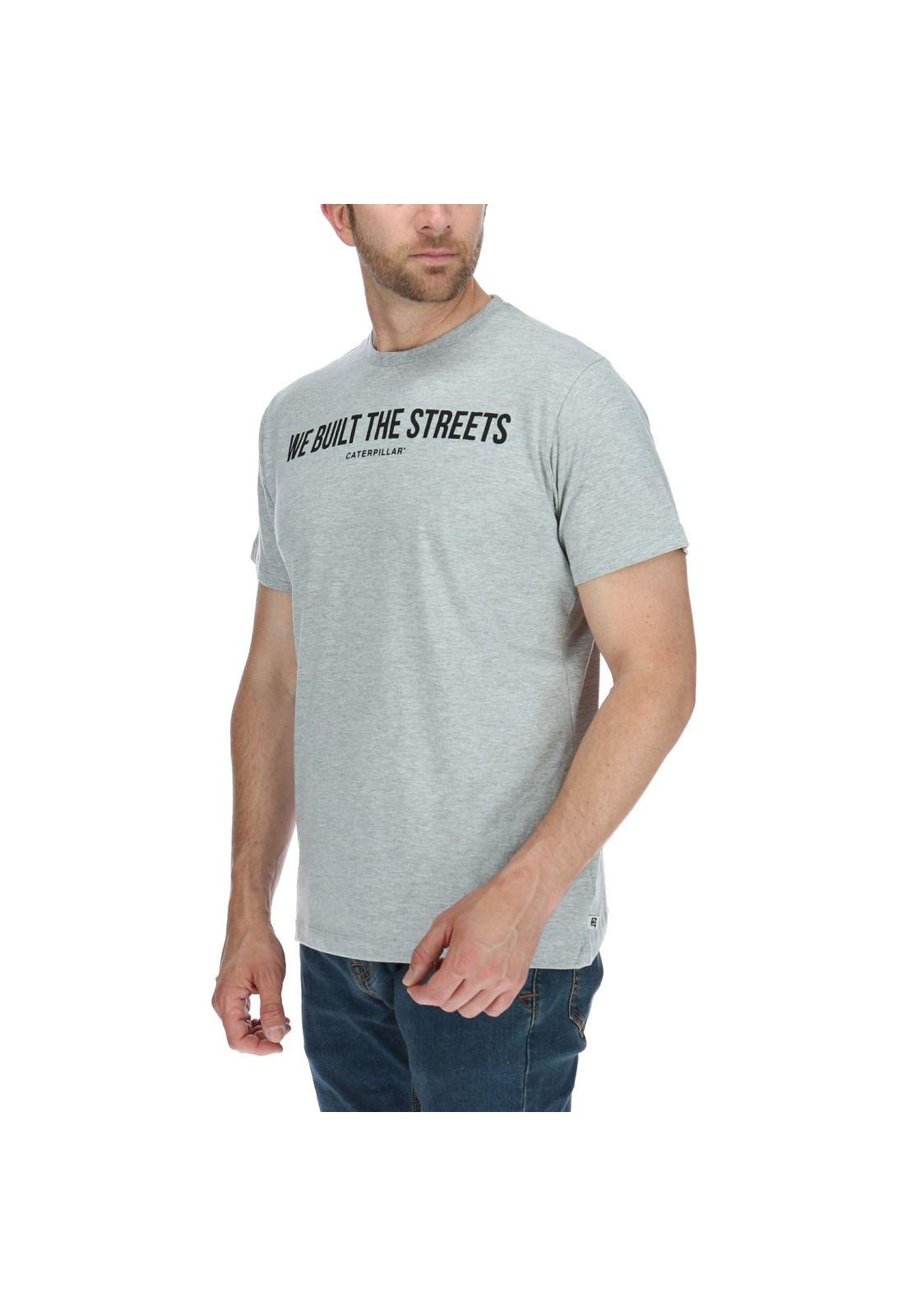 Polera Mc Hombre Stay Humble Tee Gris-1