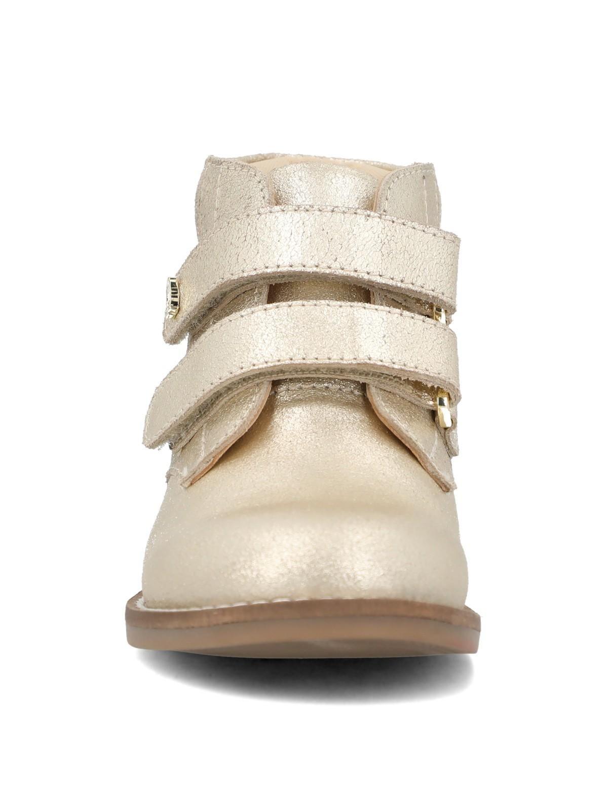 Botin Cuero Niña Alora Dorado-3