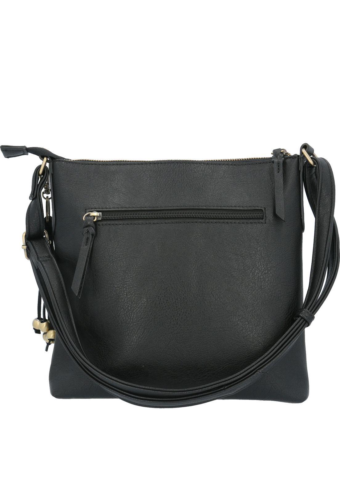 Cartera Mujer Stone Cross Negro-2