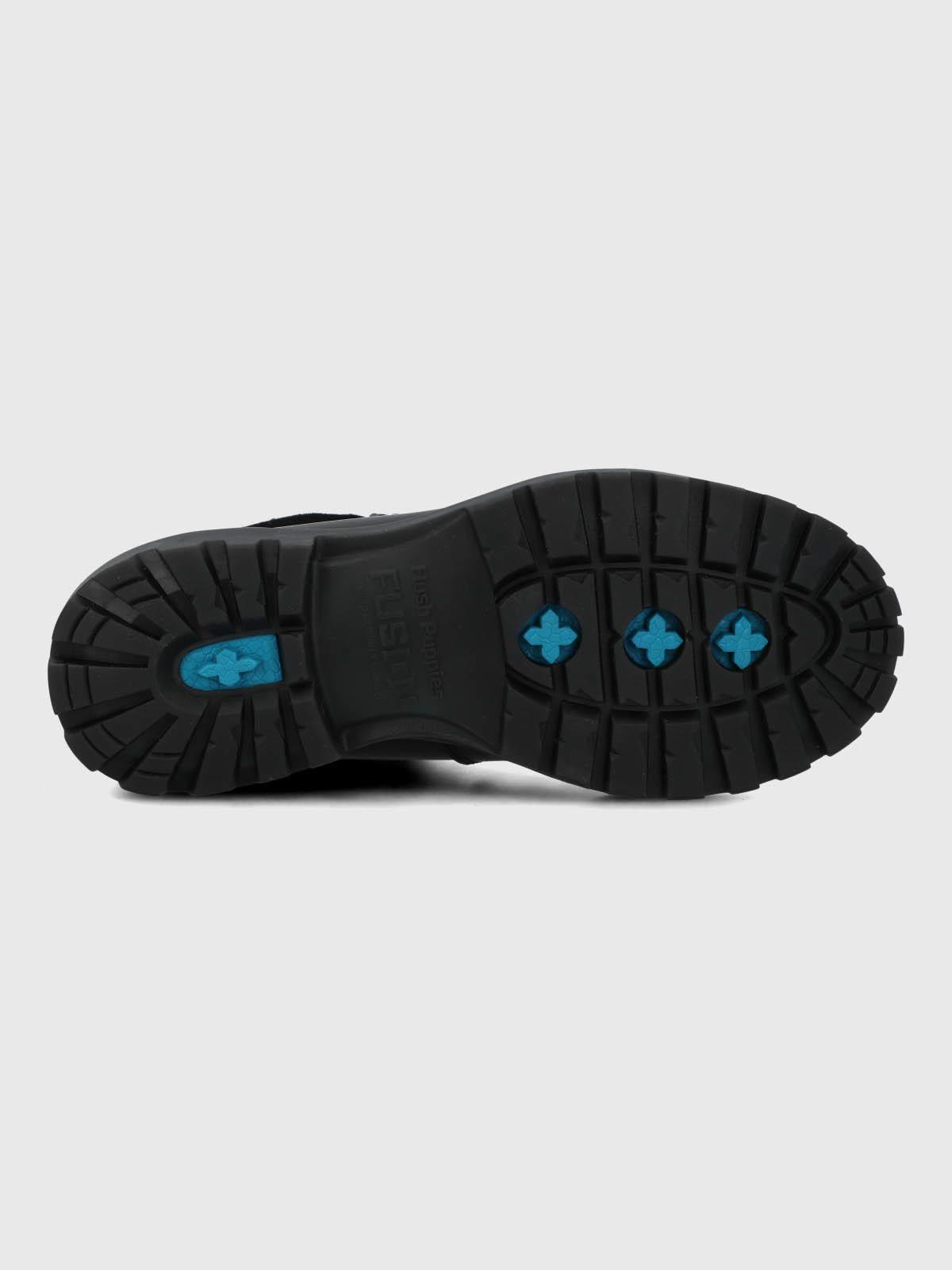 Botin Cuero Mujer Wanted Negro-7