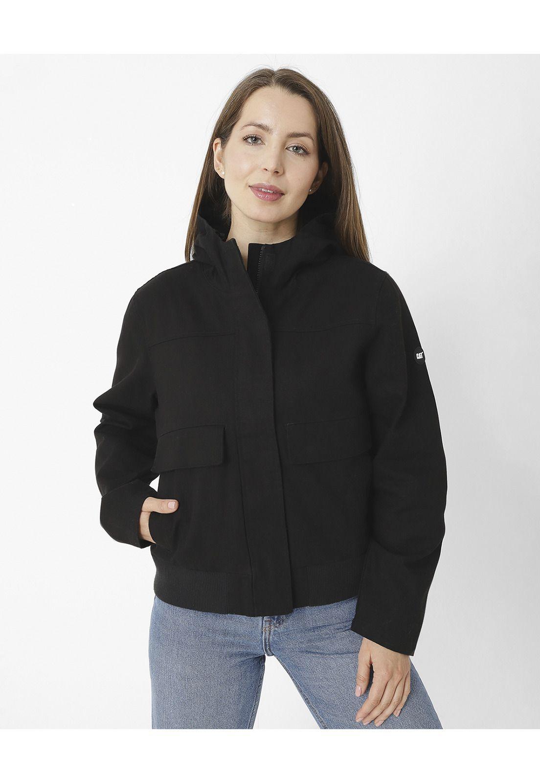 Chaqueta Uninsulated Hooded W Negro Mujer-3