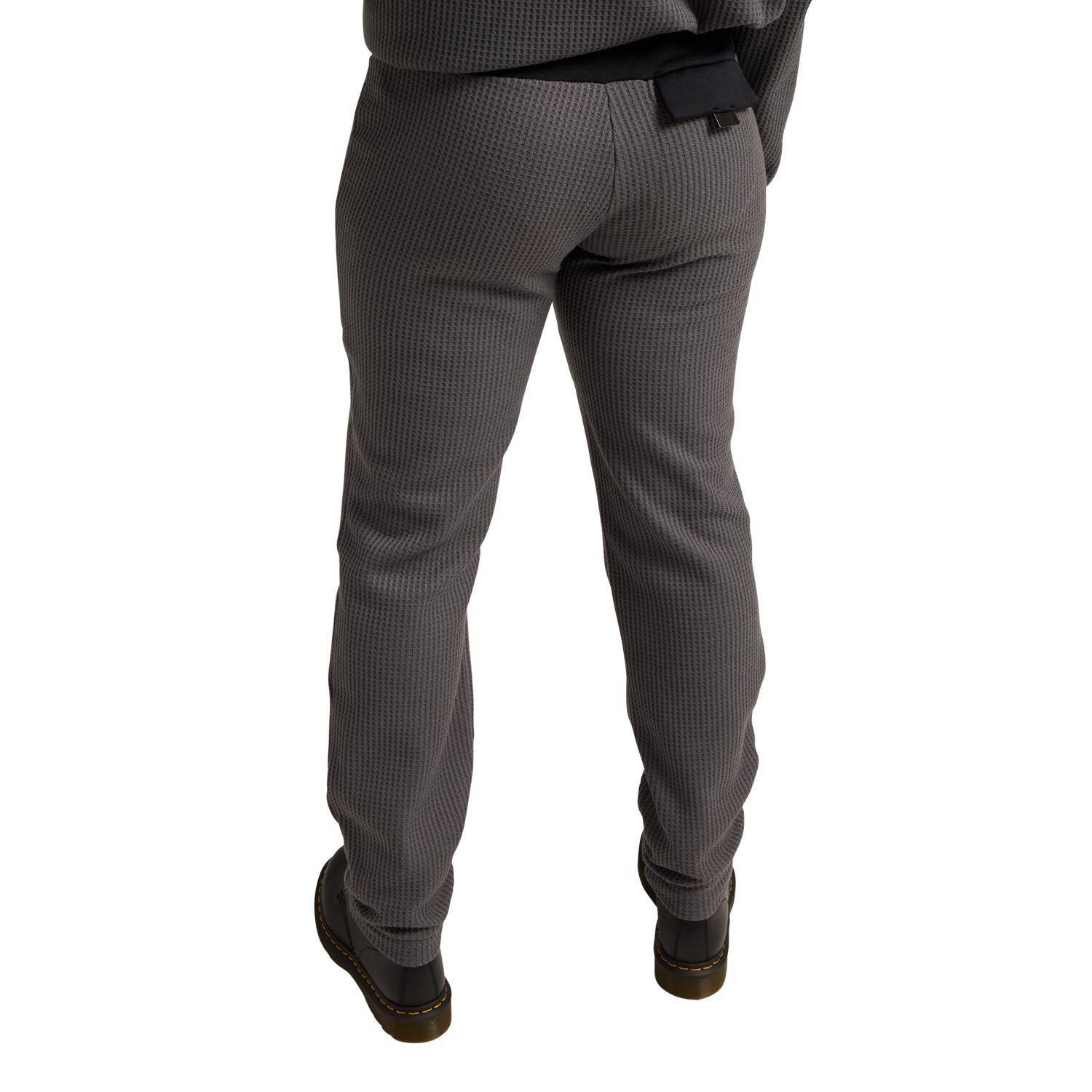 Pantalón Buzo Mujer Amora Waffles Gris-2