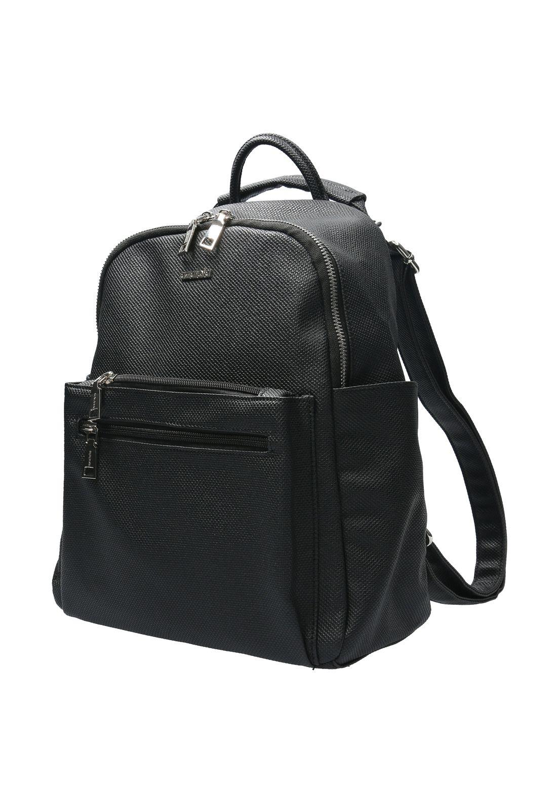 Mochila Convertible Mujer Pow Backbag Negro-1