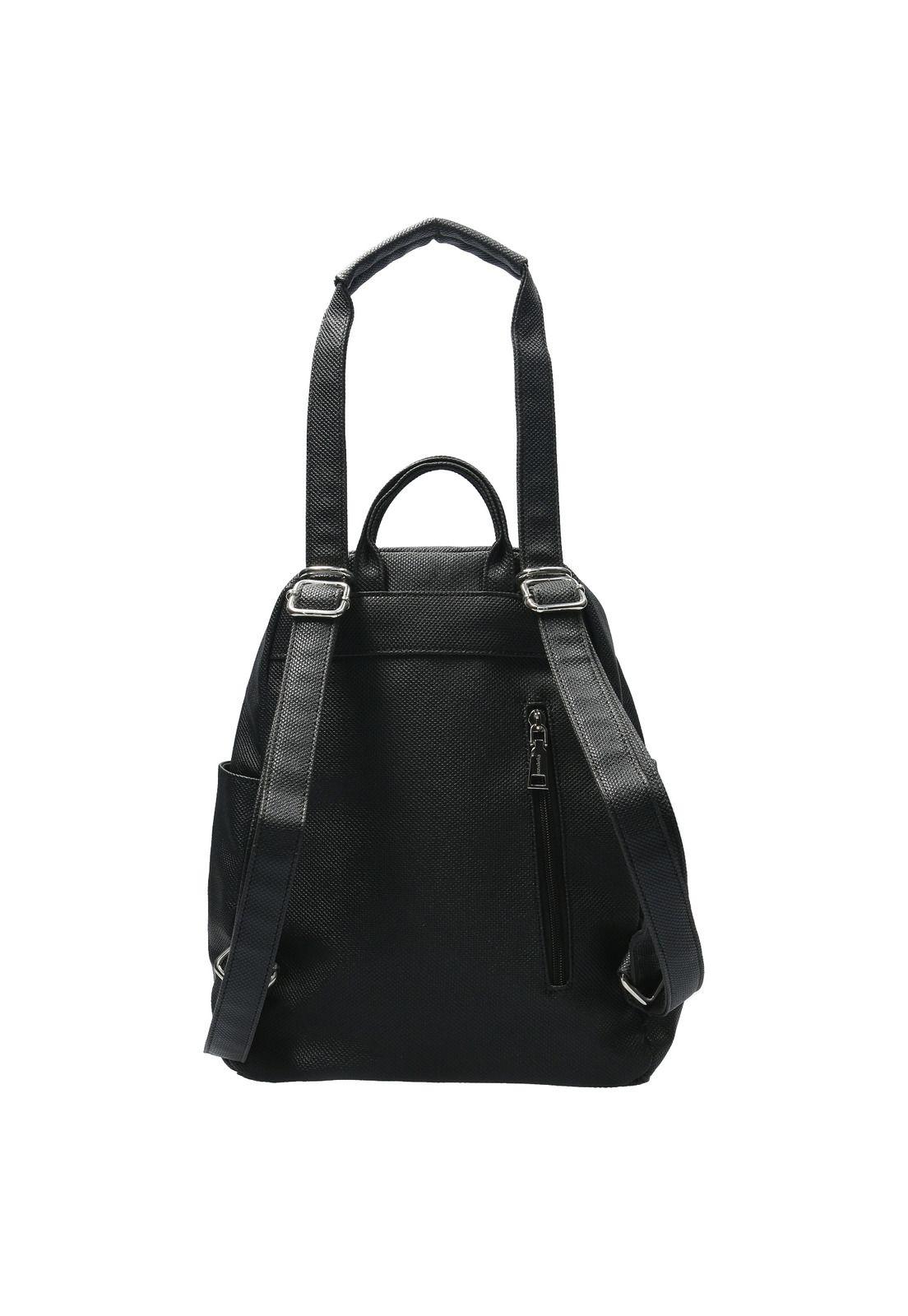 Mochila Convertible Mujer Pow Backbag Negro-3