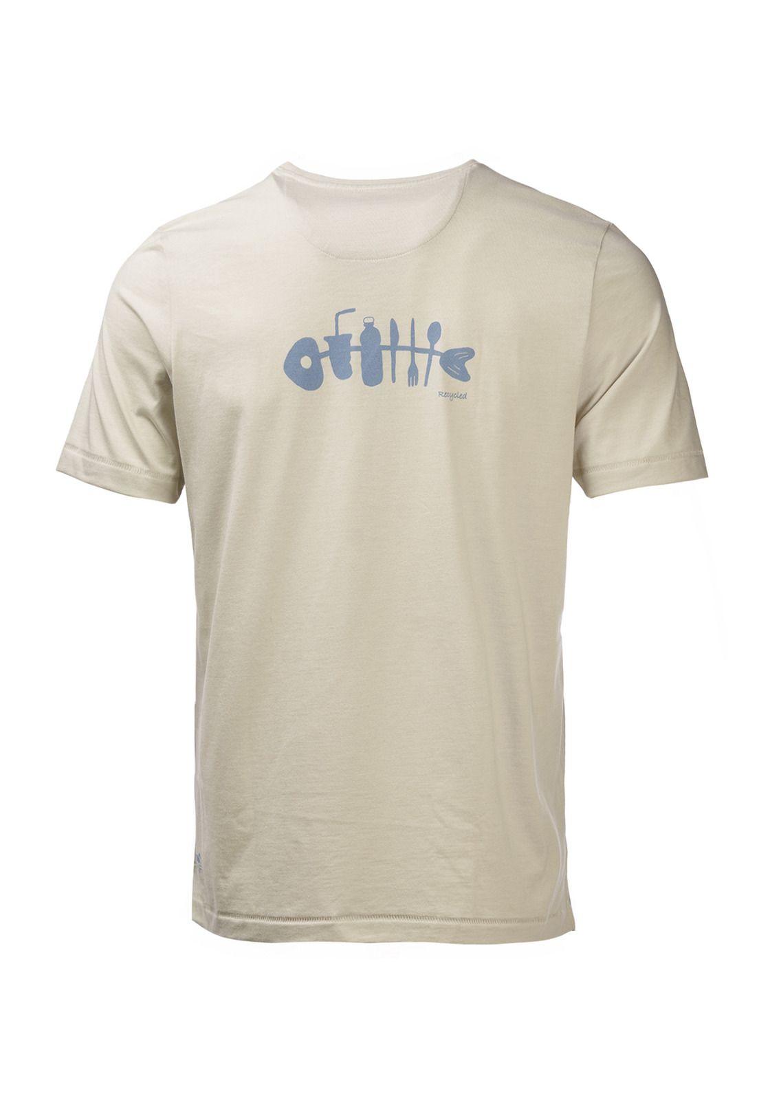 Polera Fibras Recicladas Recycled Azul Hombre-1