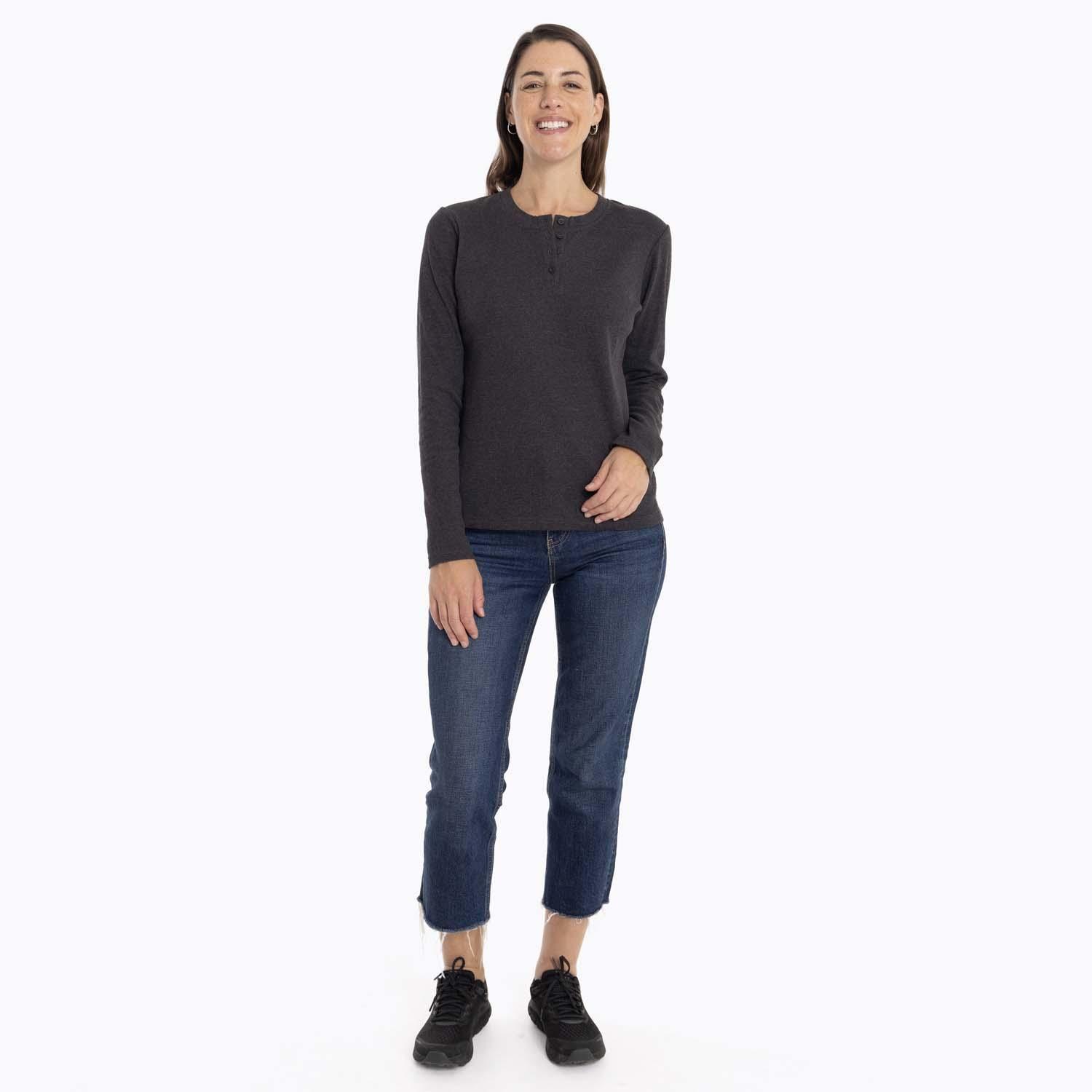 Polera Mujer Owyhee Gris oscuro Merrell-4