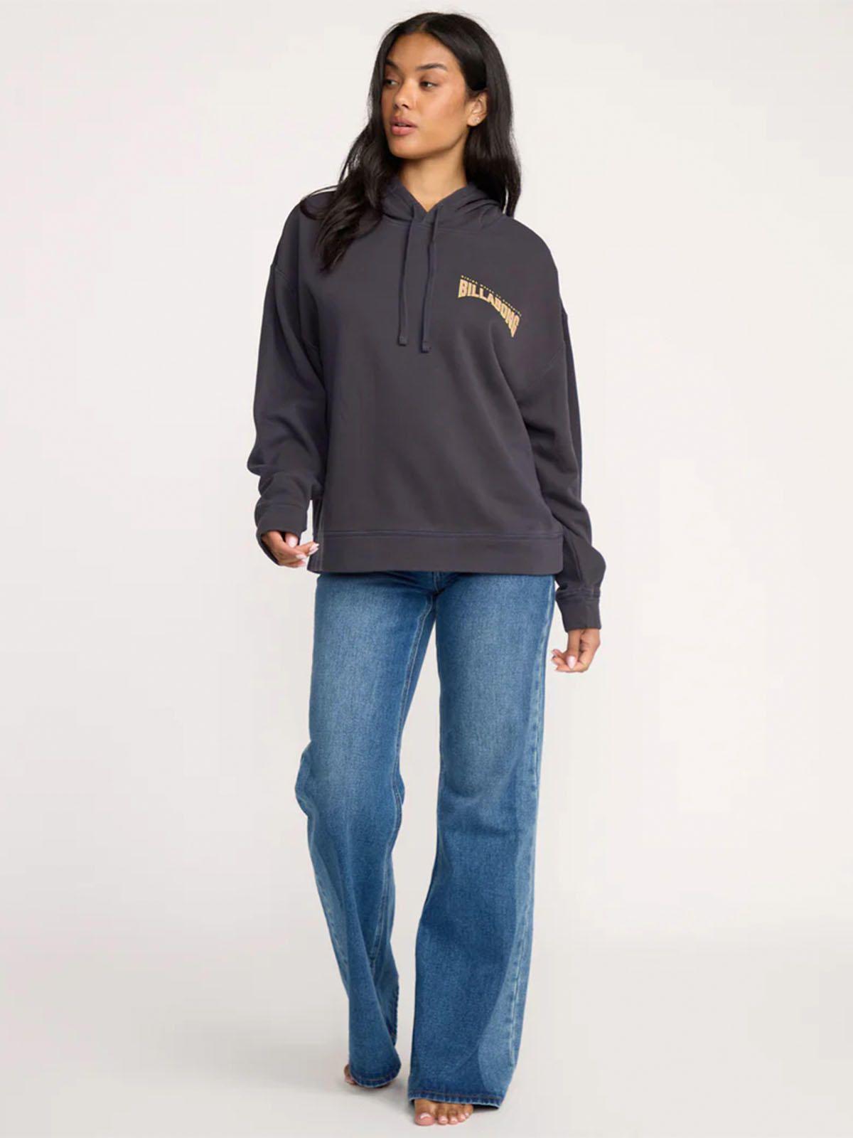 Poleron Mujer Keep It Up P/O Hood Negro-4