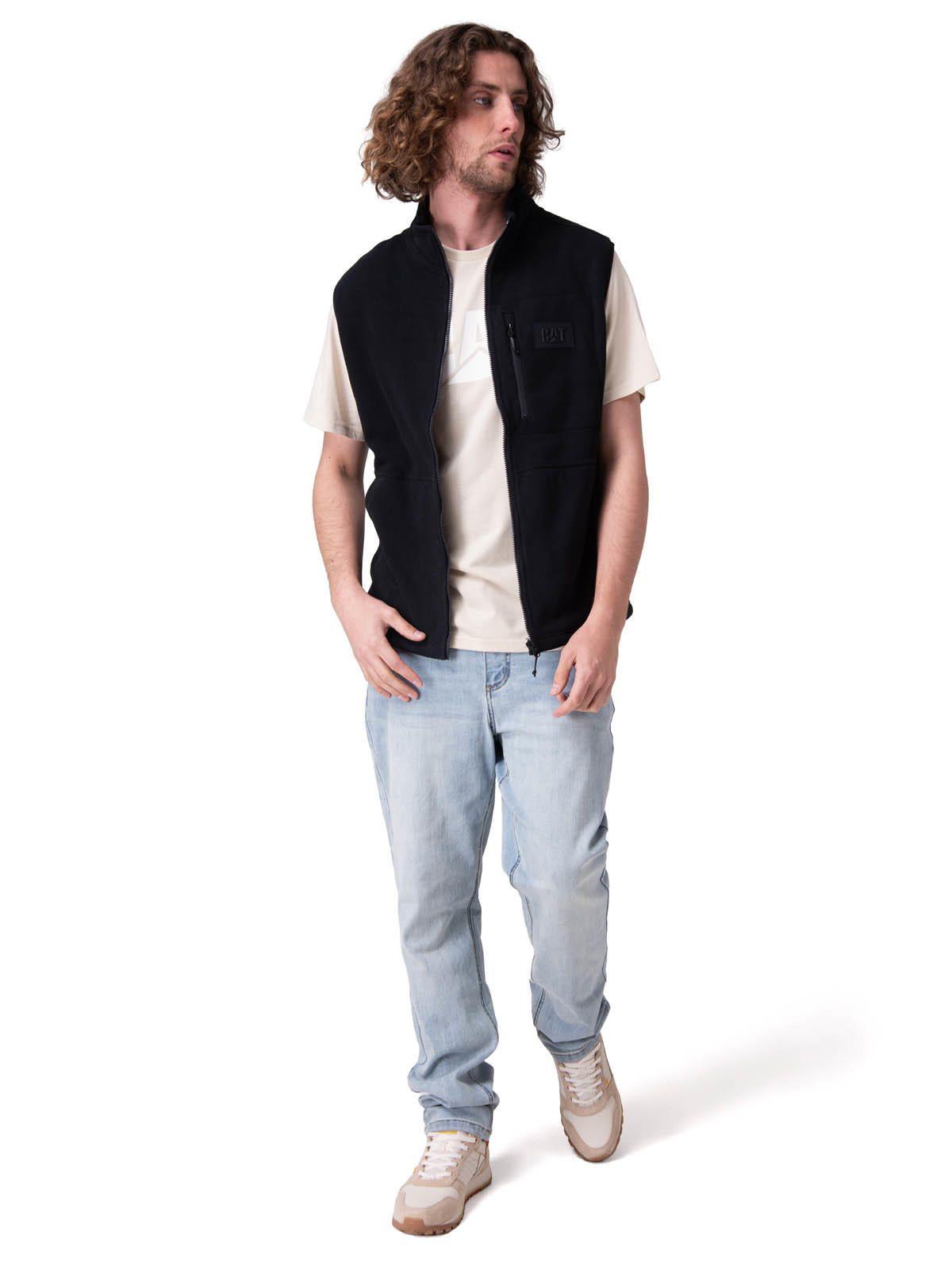 Polar Microfleece Vest Negro Hombre-4