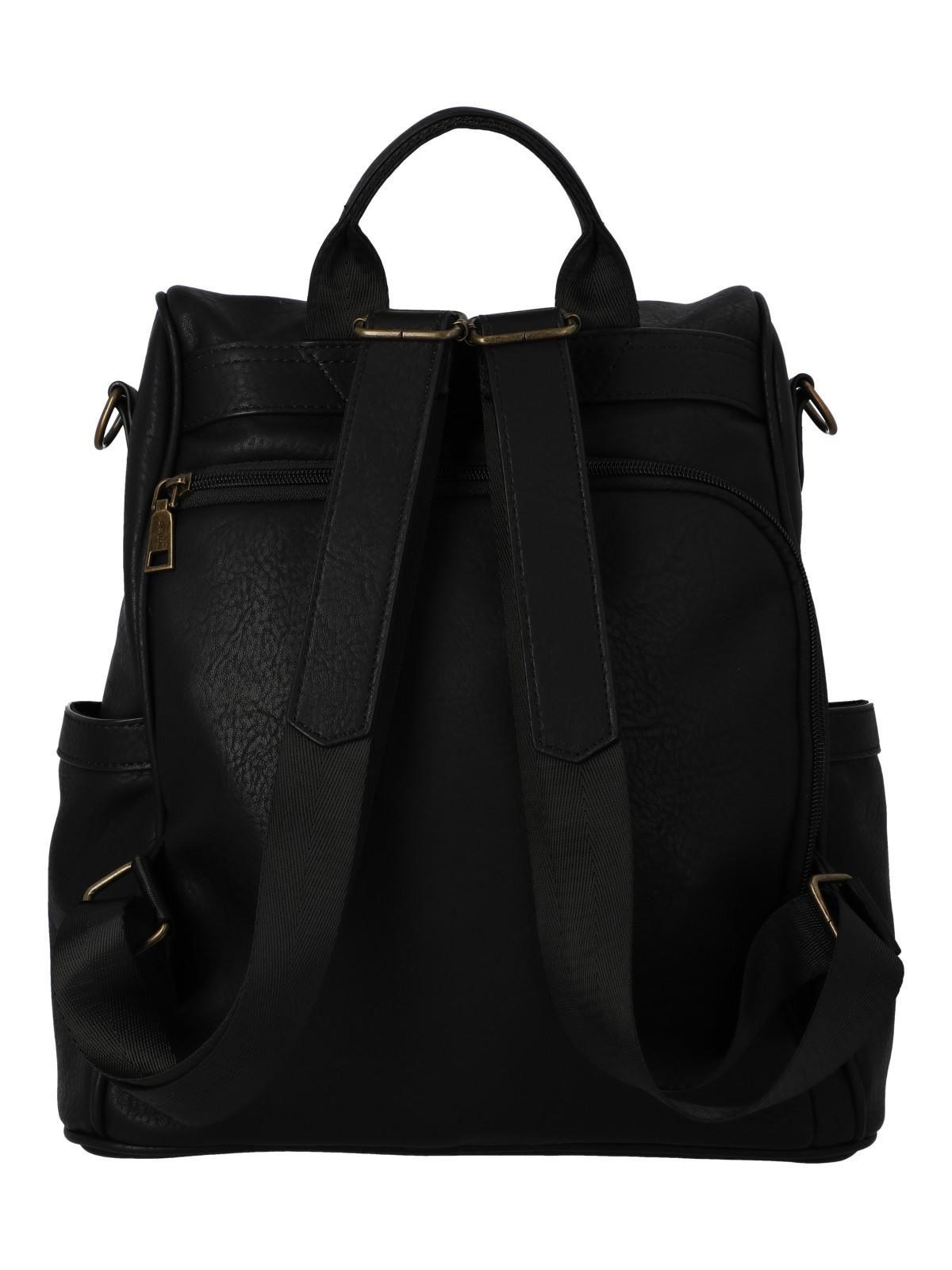 Cartera Mochila Mujer Mila Backbag Negro-2