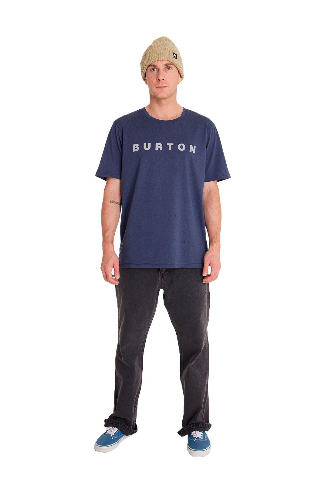 Polera manga corta Hombre T-Shirt SS Azul-3