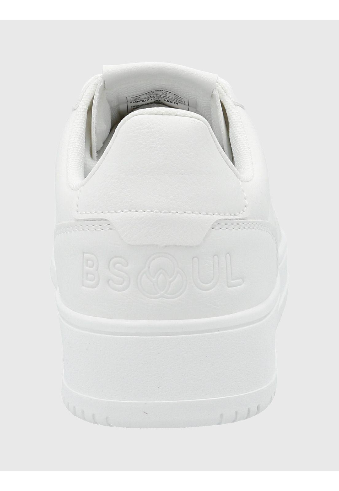 Zapatilla Mujer Classic Blanca Bsoul-6
