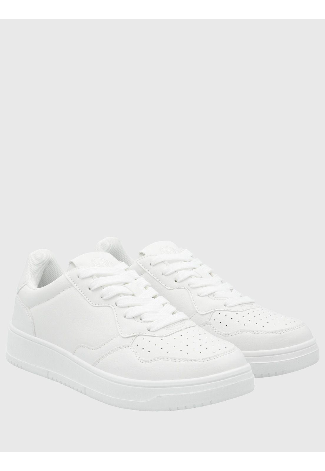 Zapatilla Mujer Classic Blanca Bsoul-7