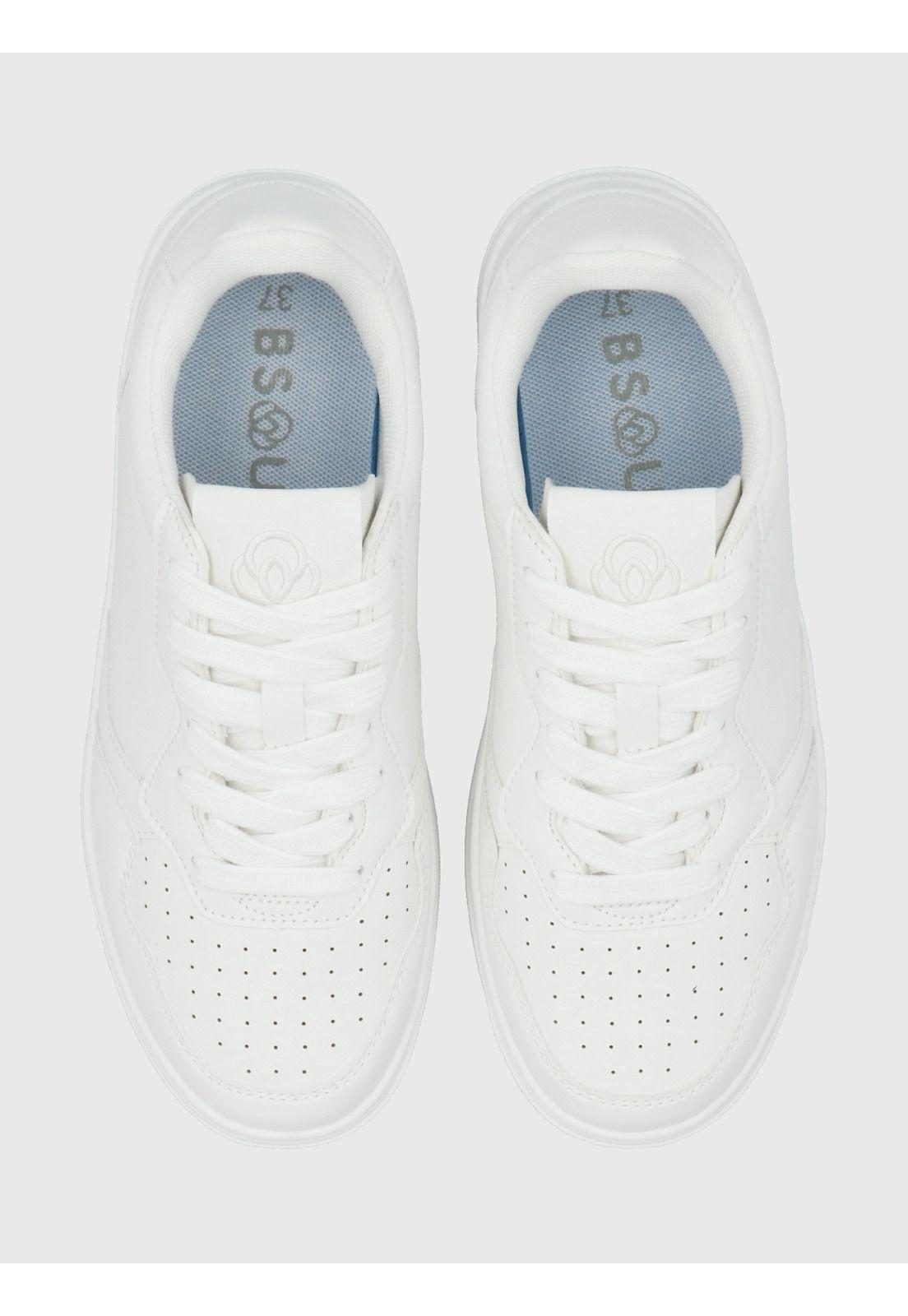 Zapatilla Mujer Classic Blanca Bsoul-8