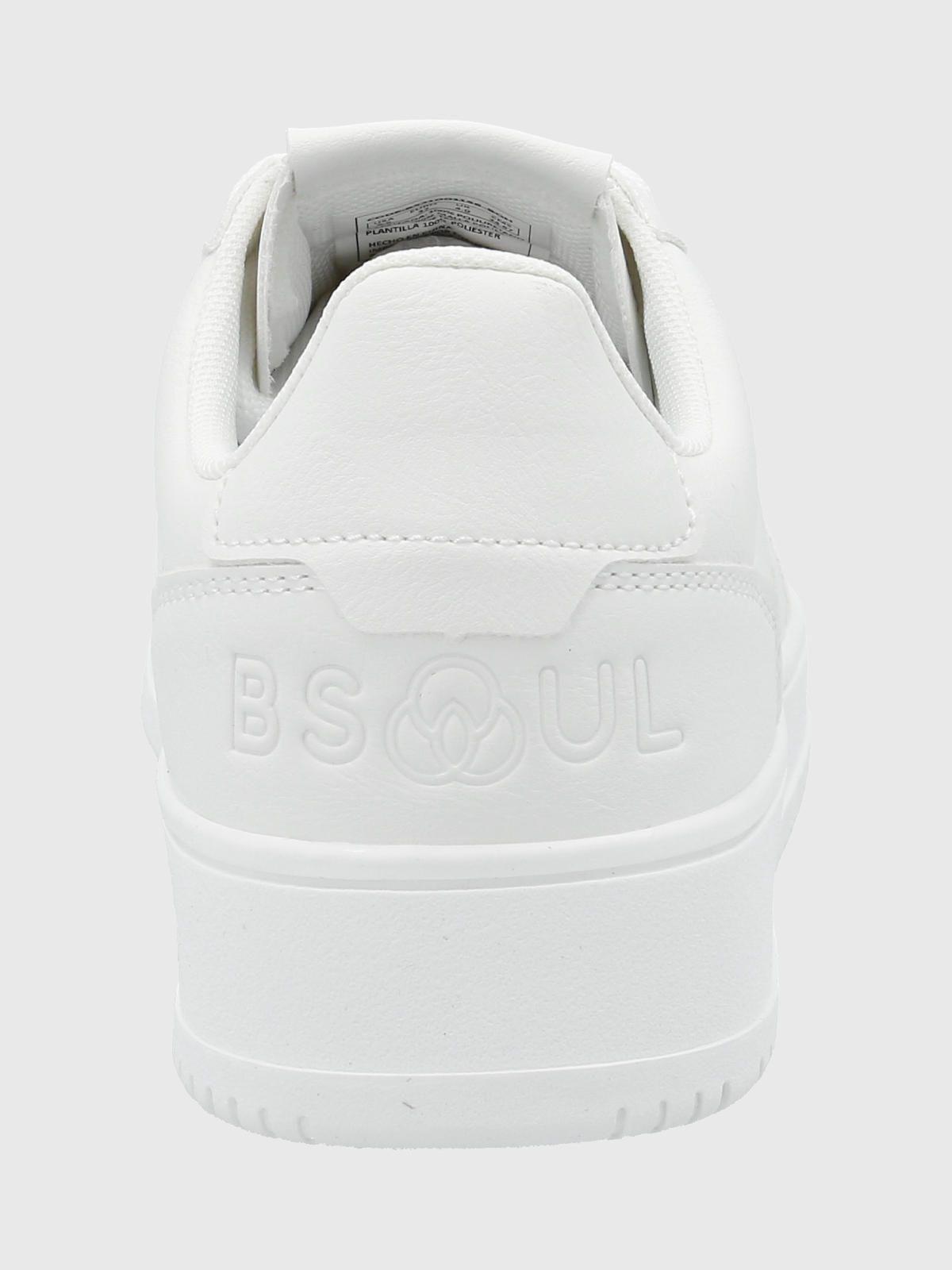 Zapatilla Mujer Classic Blanca Bsoul-6
