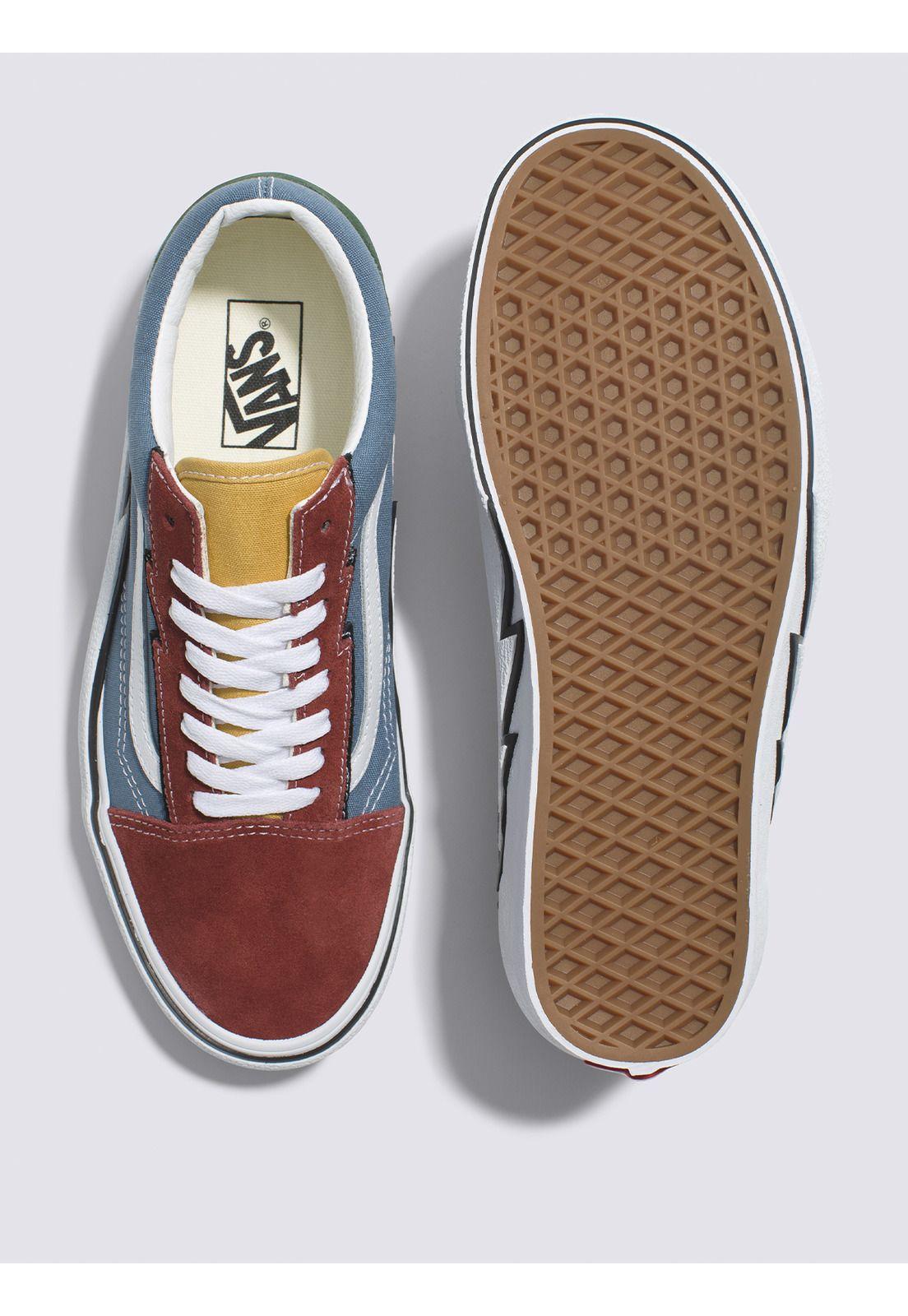 Zapatilla Old Skool Bolt Azul Unisex-1