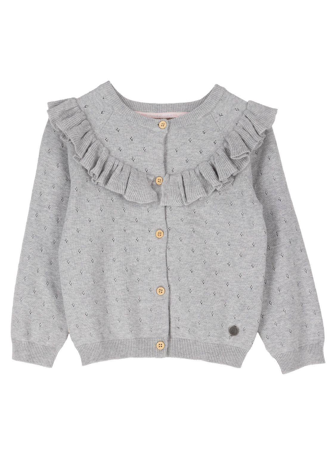 Chaleco Niña Amalia Gris-0