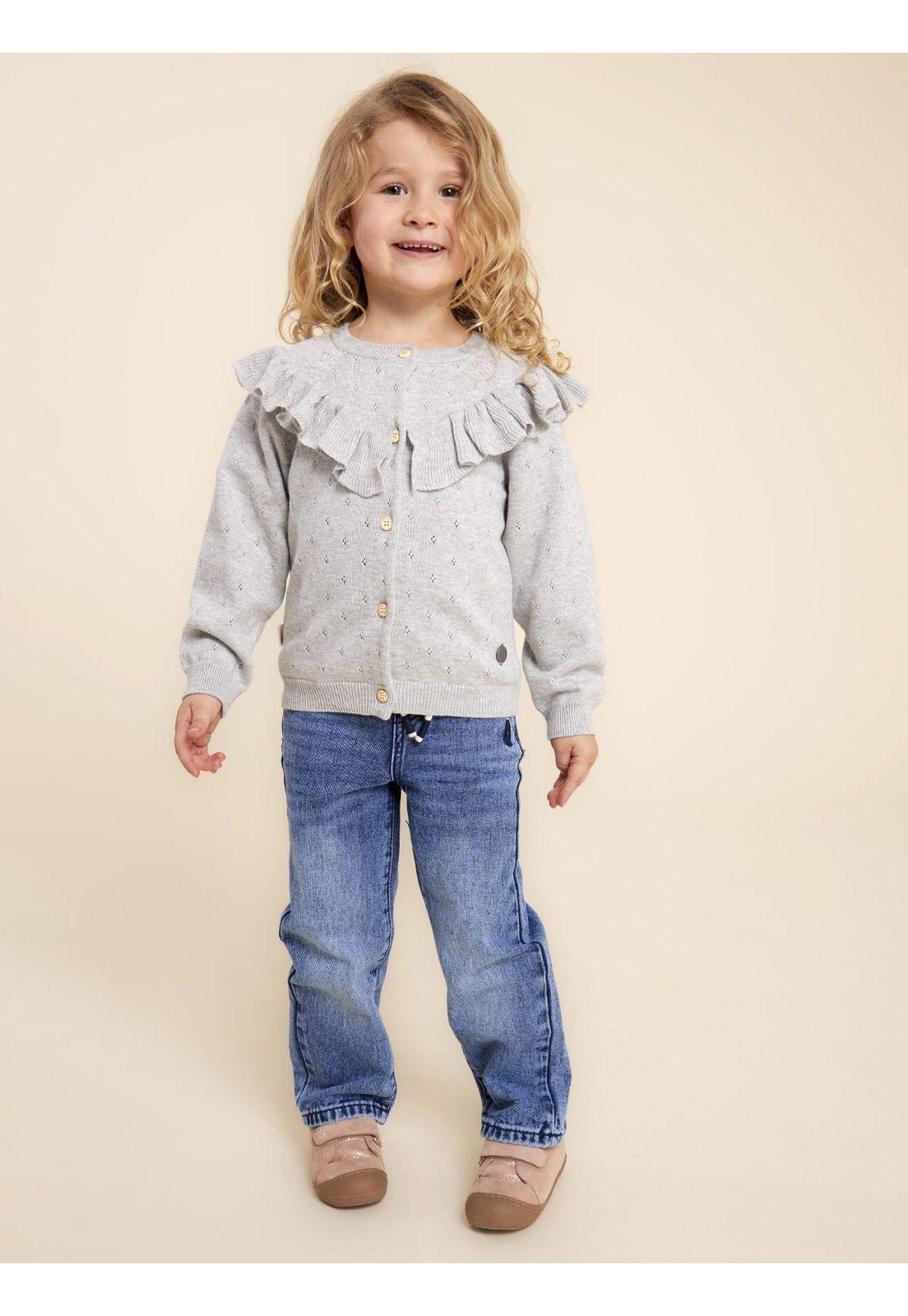 Chaleco Niña Amalia Gris-1