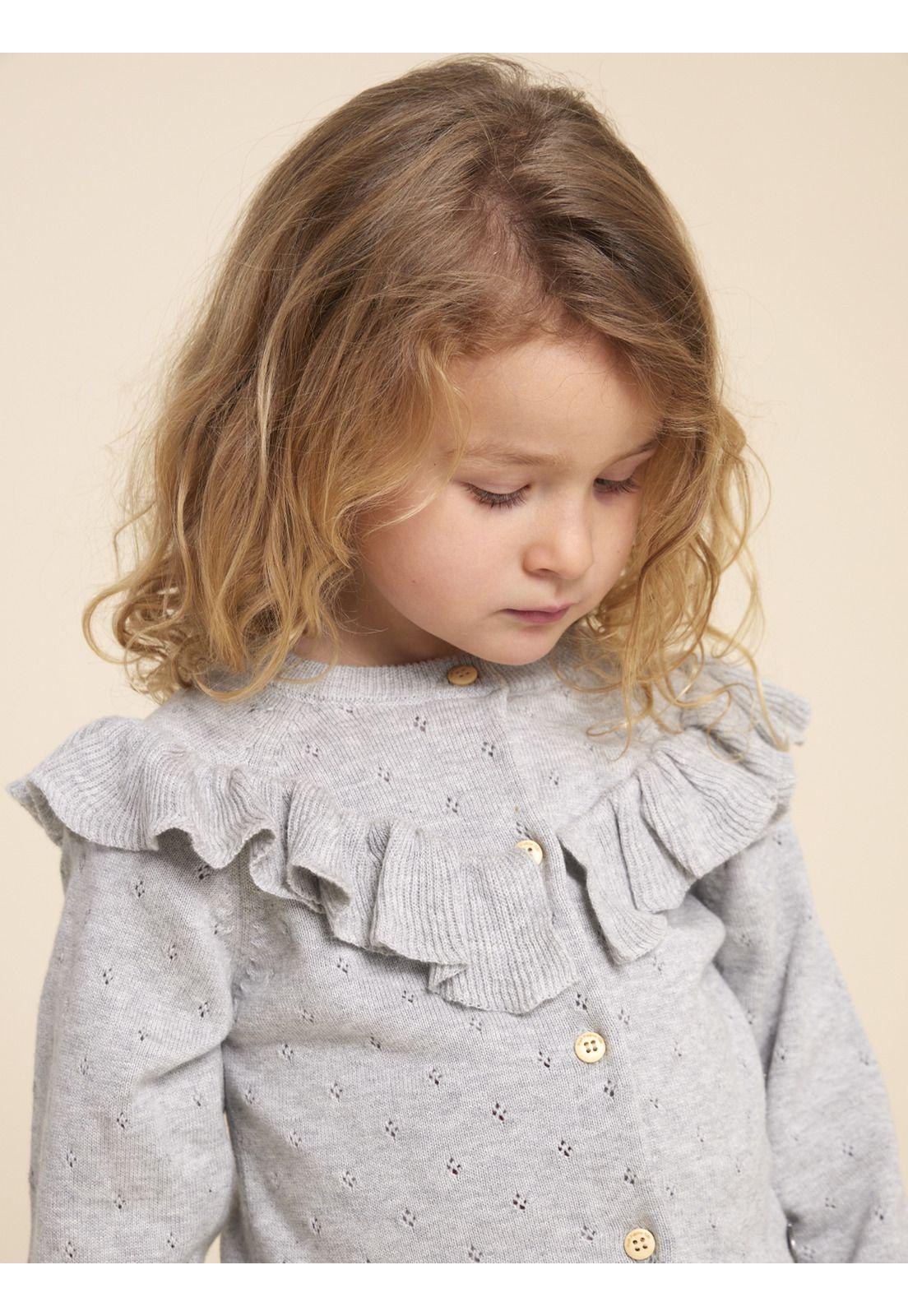 Chaleco Niña Amalia Gris-3