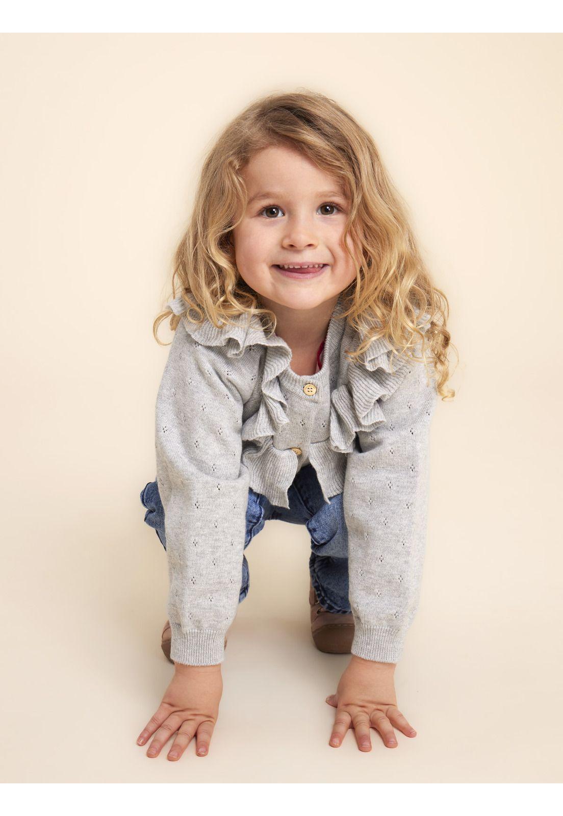 Chaleco Niña Amalia Gris-5