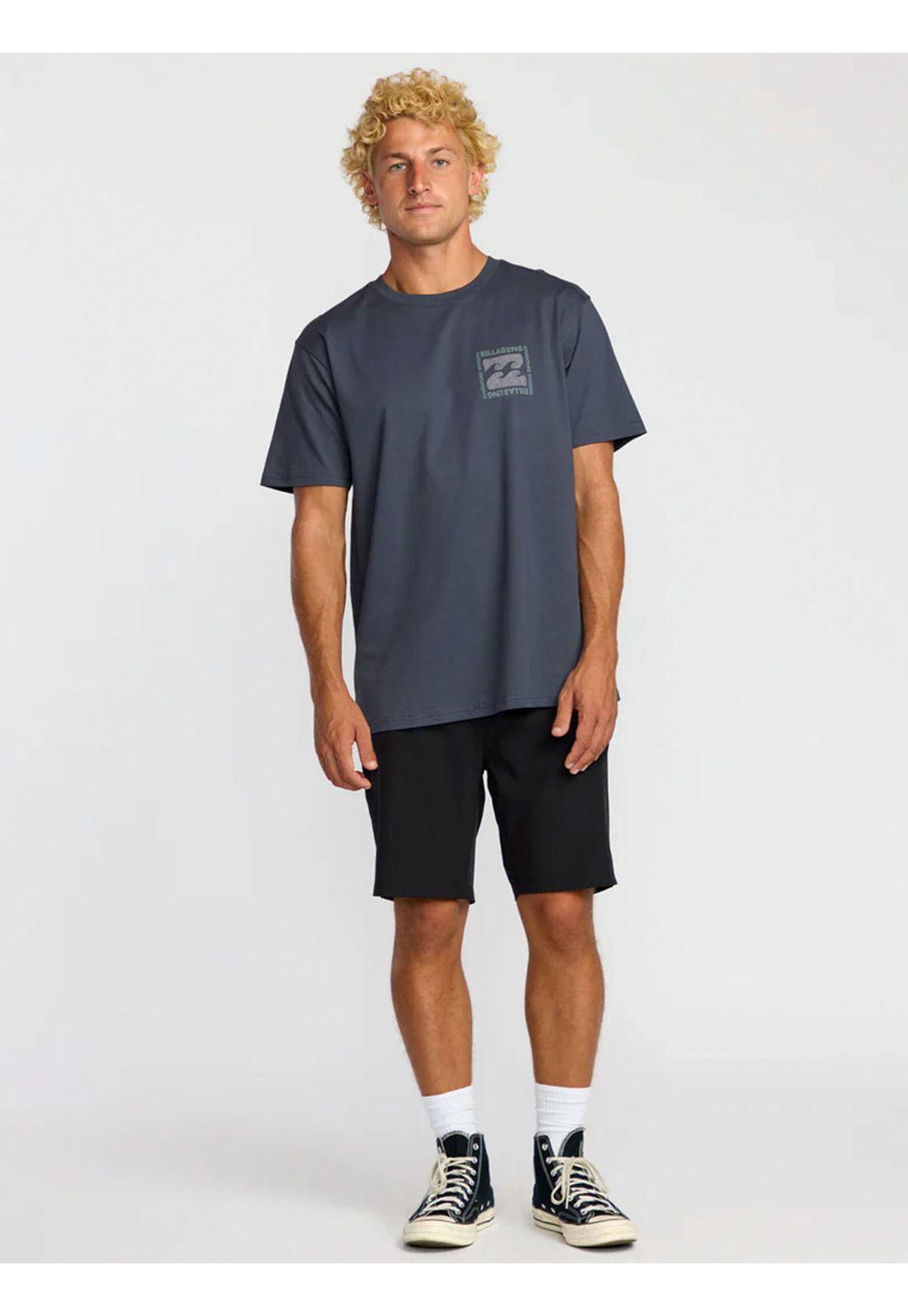 Polera M/C Hombre Trail Adiv SS Azul Oscuro-5