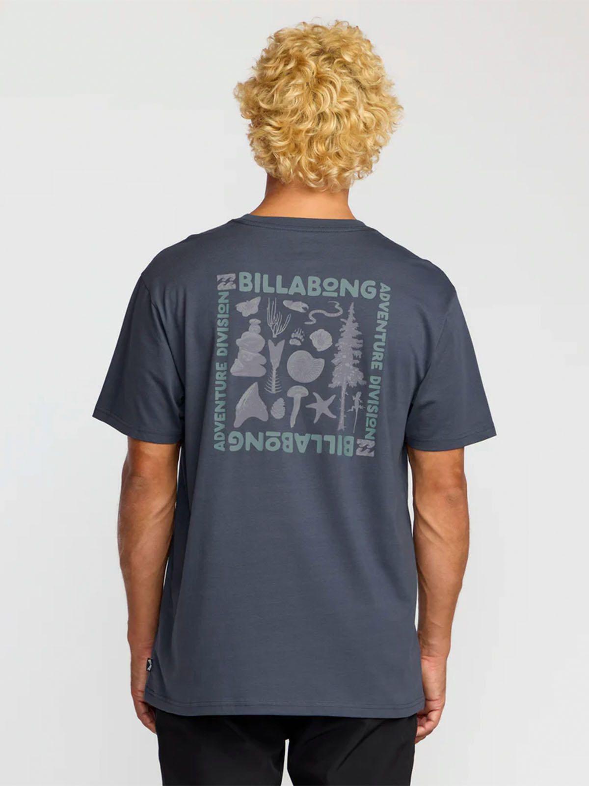 Polera M/C Hombre Trail Adiv SS Azul Oscuro-3