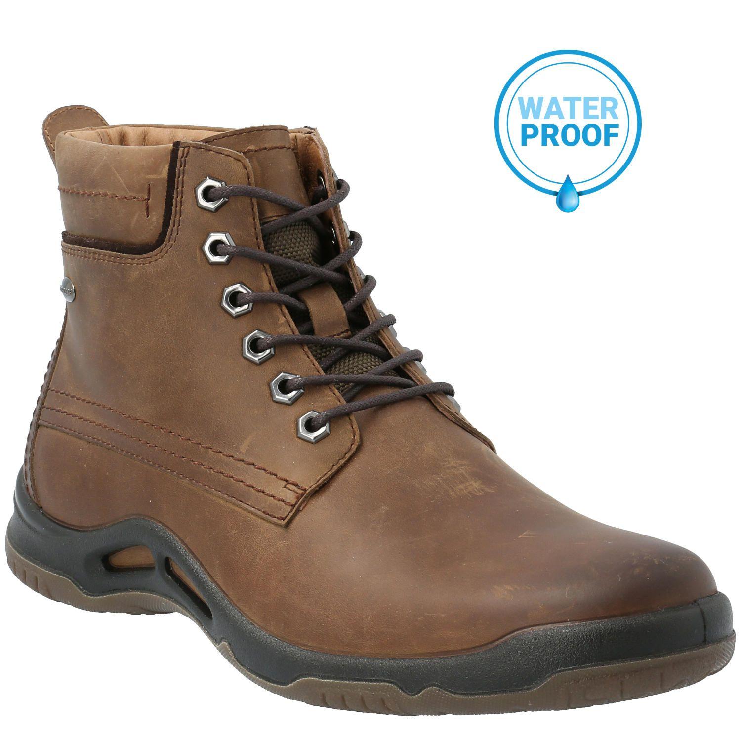 Botin Cuero Hombre Manaslu Café-1