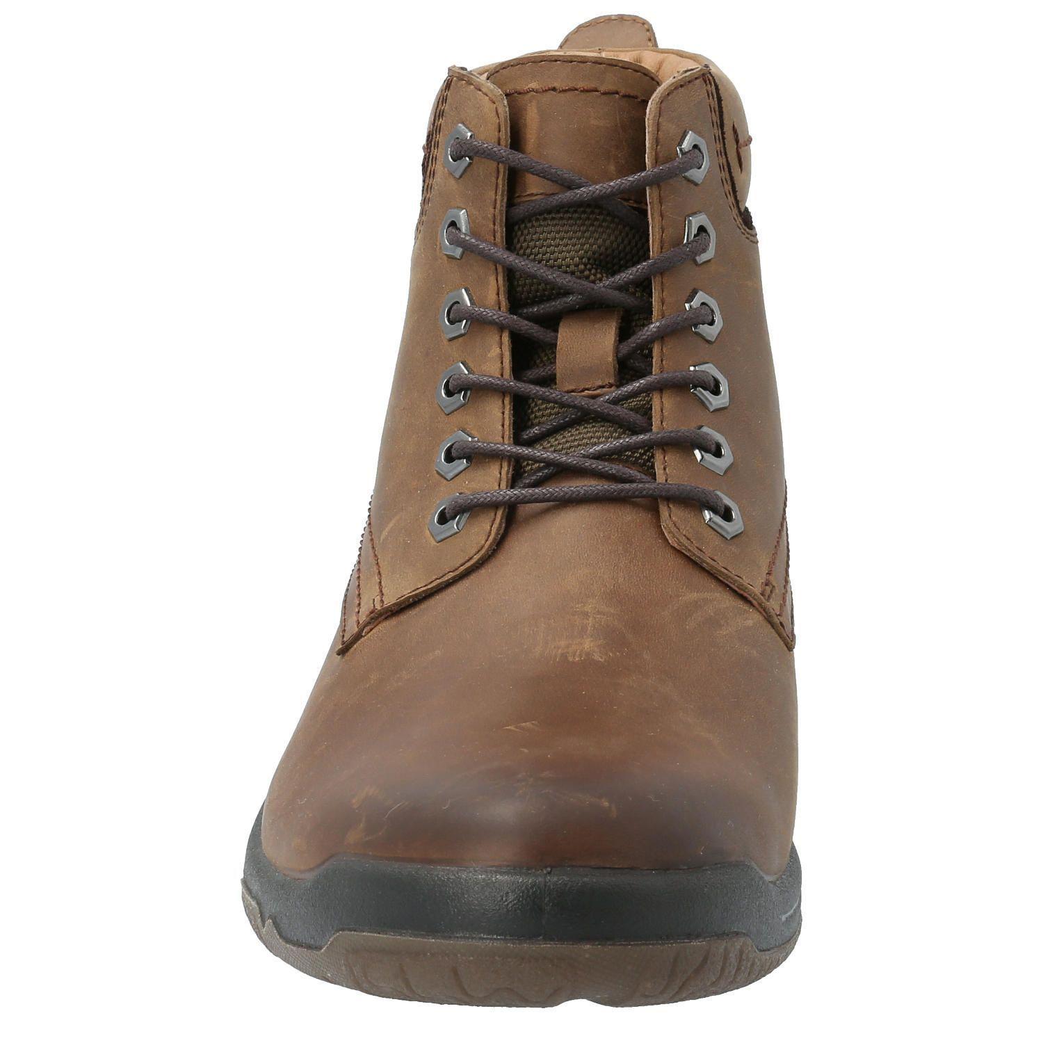 Botin Cuero Hombre Manaslu Café-4