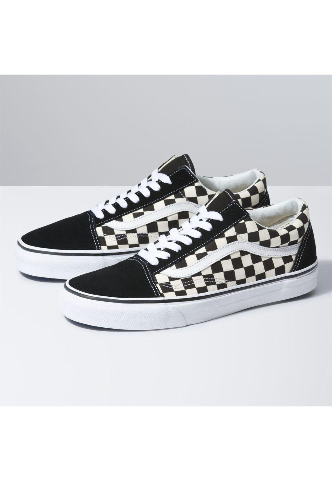 Zapatillas Unisex UA Old Skool Checker Negra-1
