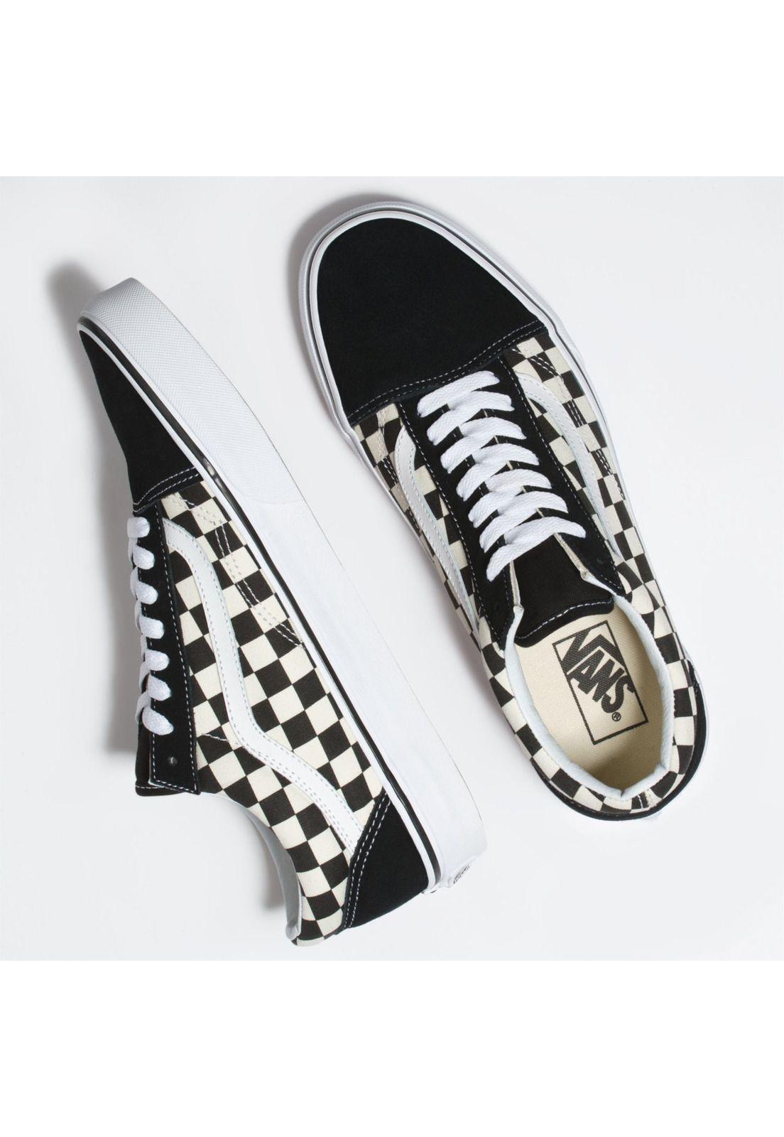 Zapatillas Unisex UA Old Skool Checker Negra-2