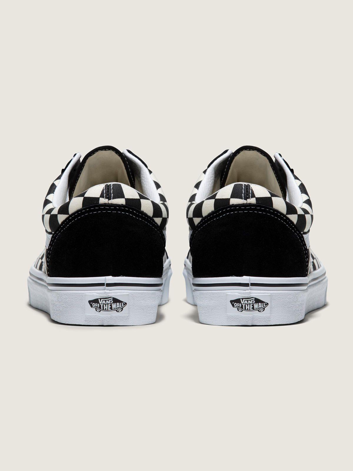 Zapatillas Unisex UA Old Skool Checker Negra-5