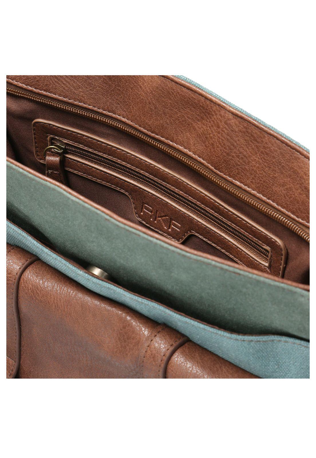 Cartera Mujer Fiore Cross Turquesa-4