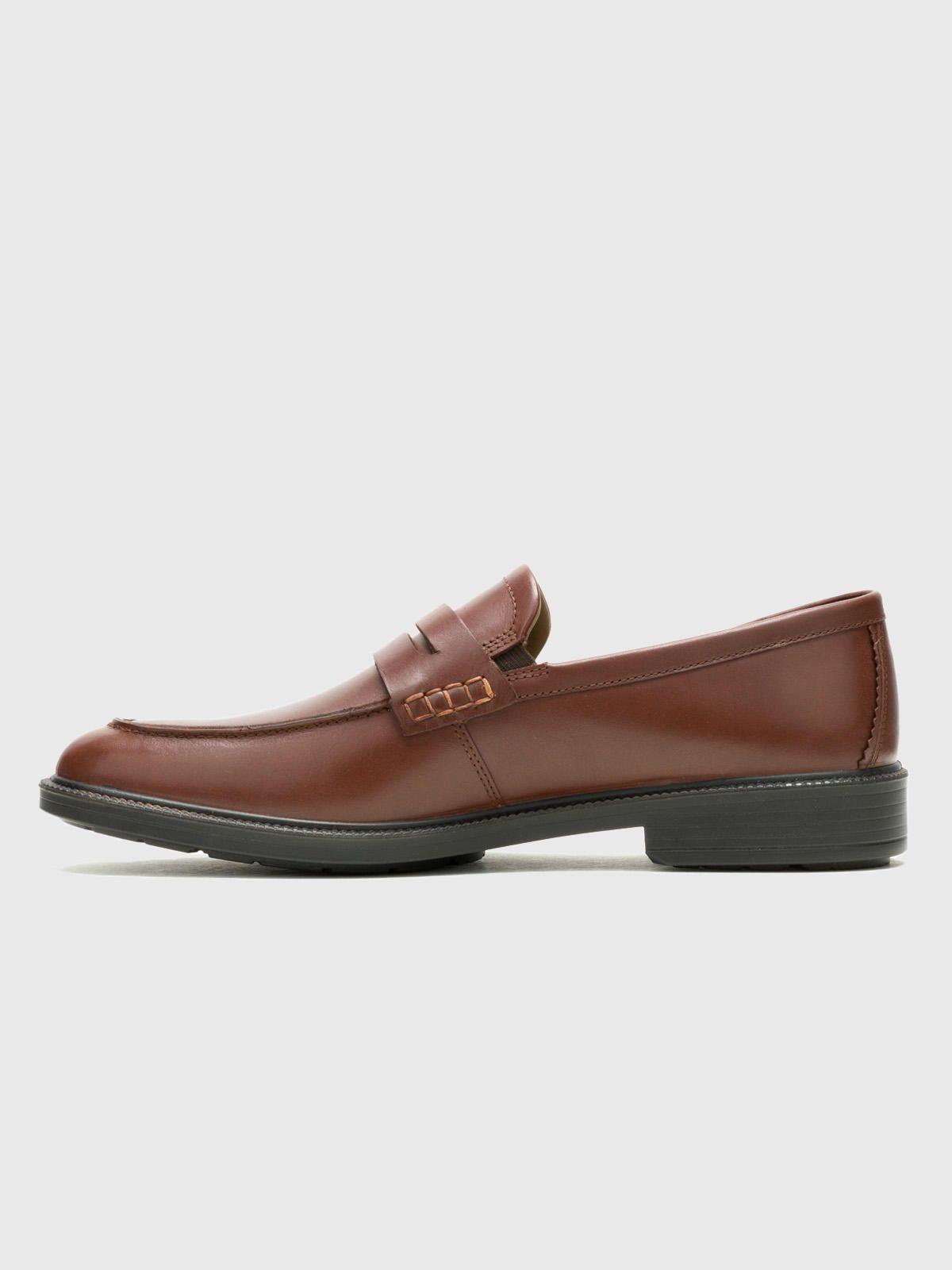 Mocasin Cuero Hombre Banker Penny Café-4