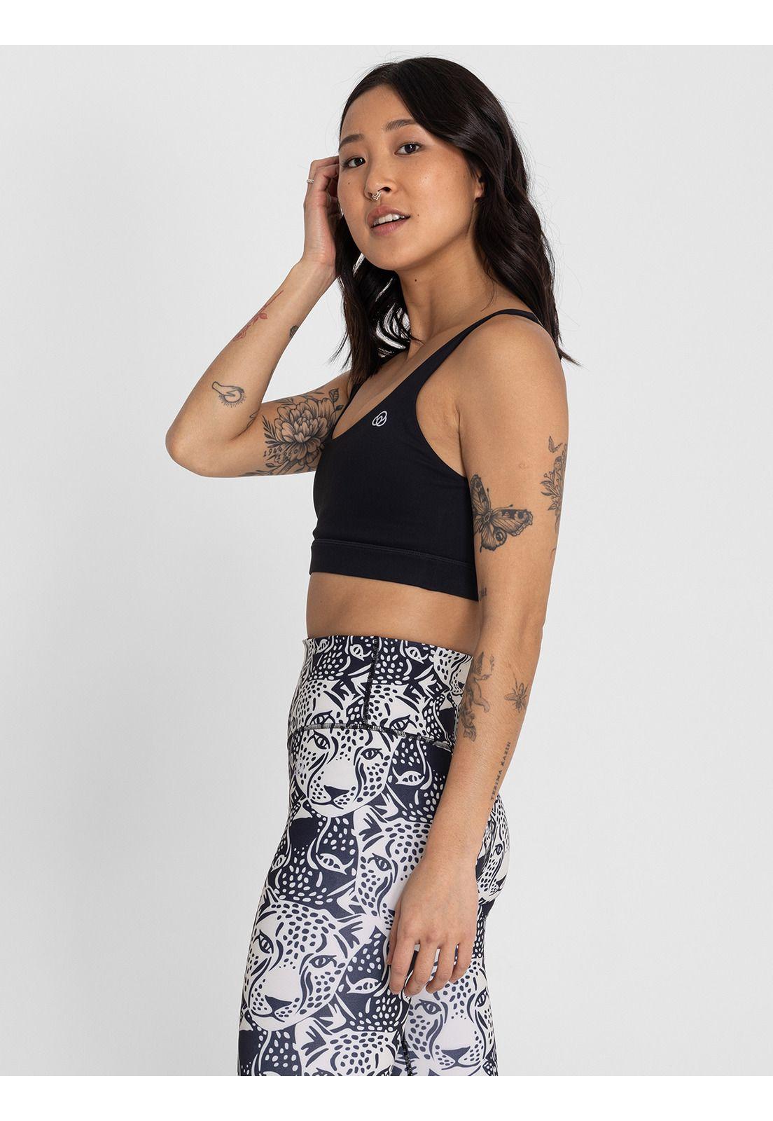 Peto Deportivo Bra Helena Ms Negro Mujer-3