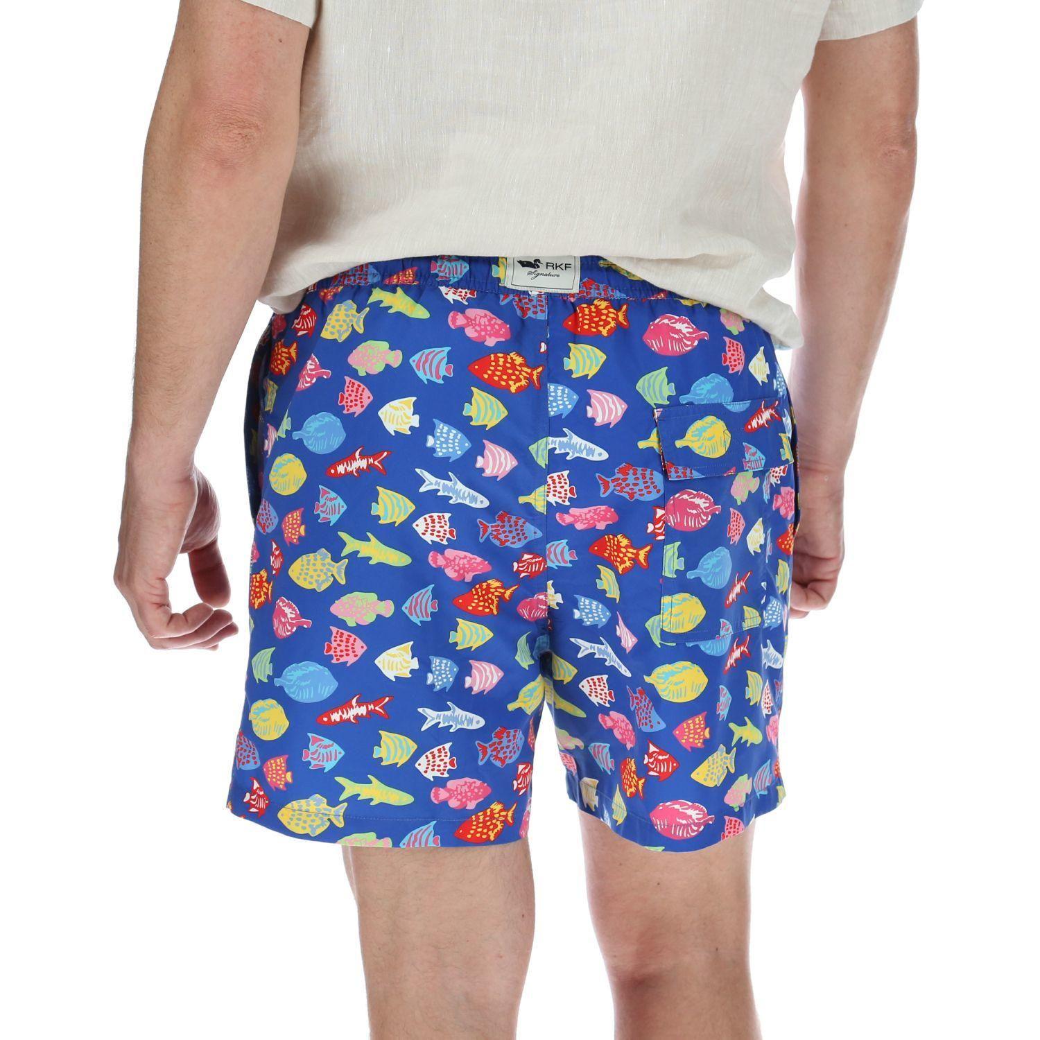 Traje De Baño Izam Azul-2