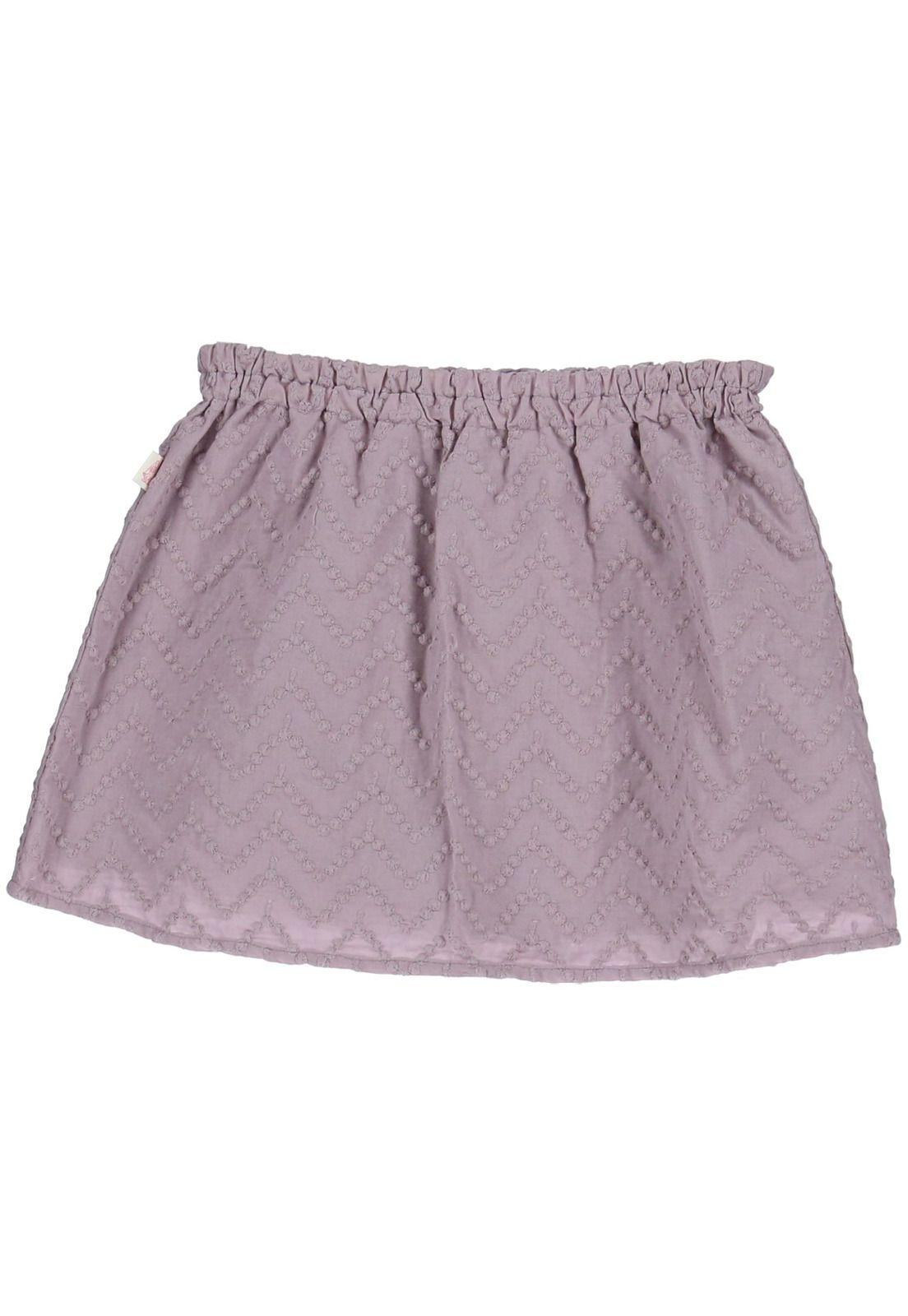 Falda Algodon Barce Morado-0