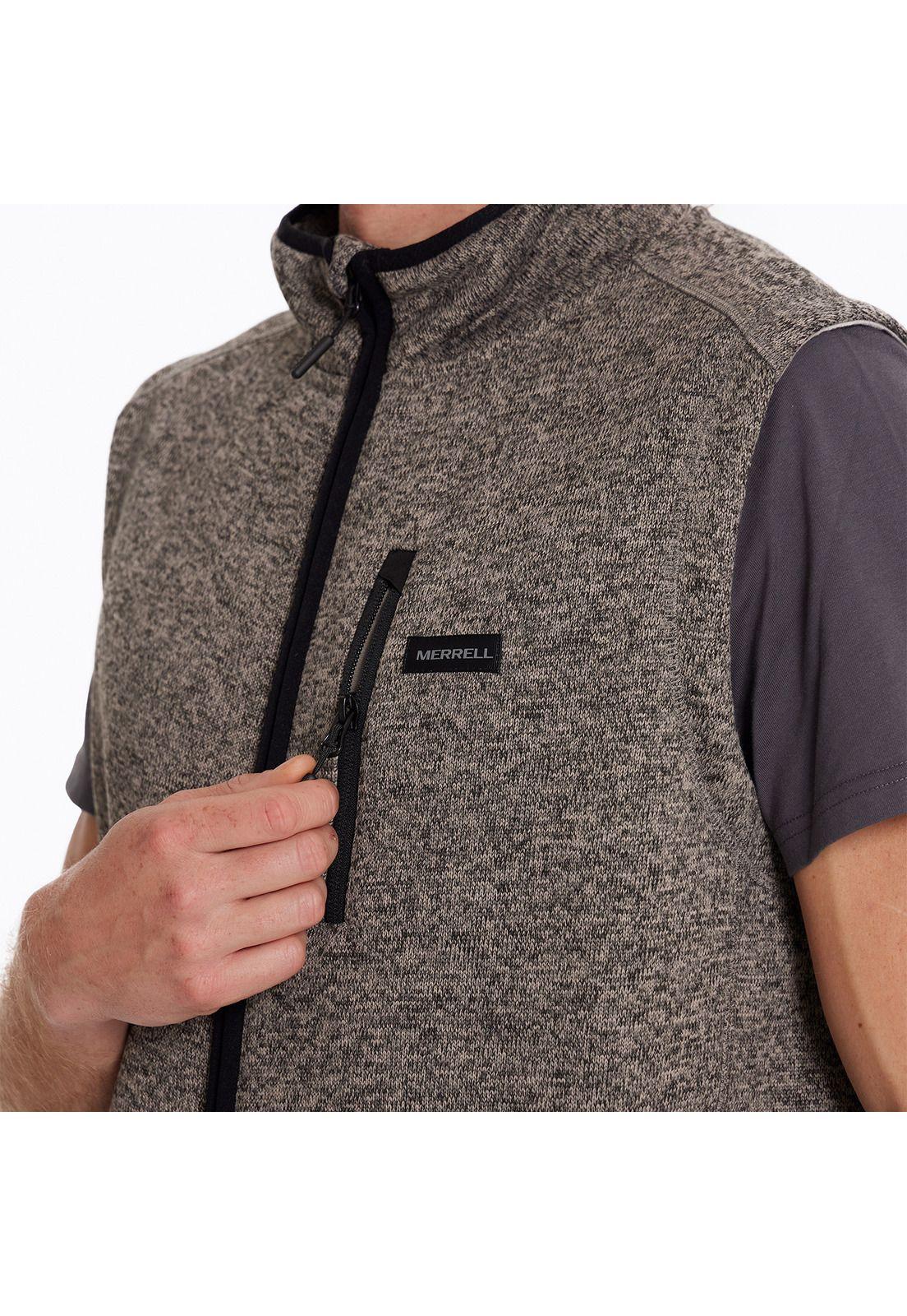 Polar Sin Mangas Hombre Campbell Knitted Gris-4