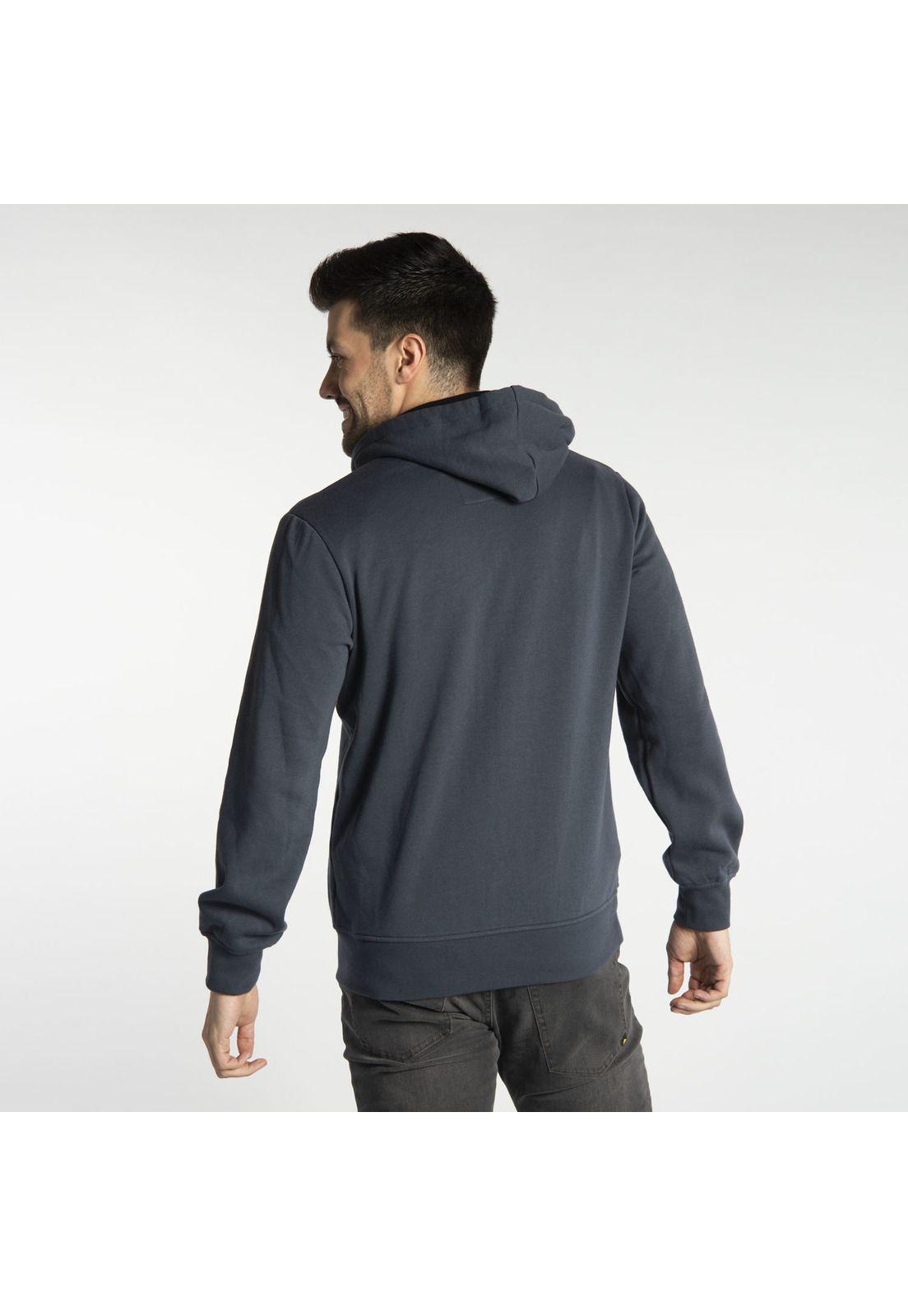 Polerón Hombre Resource Fz Hooded S Gris-2