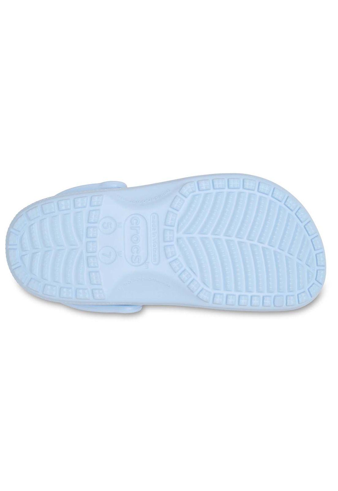 Zueco Crocs Unisex Classic Clog Azul Claro-5