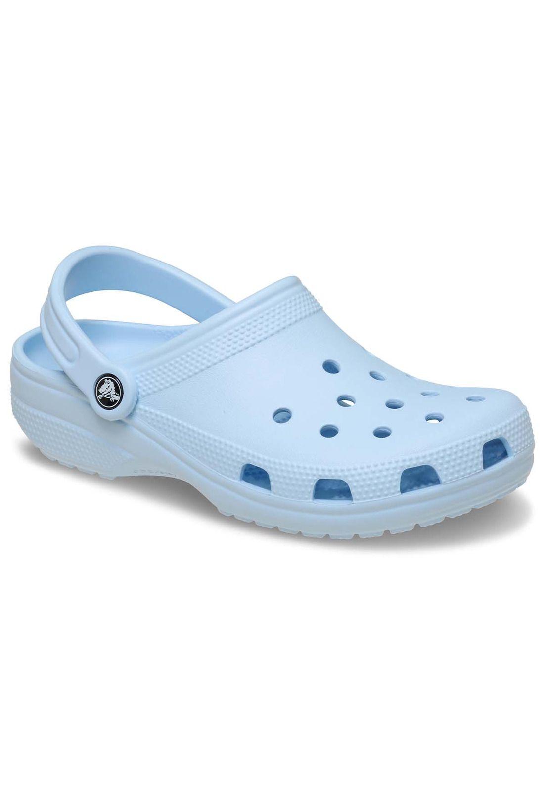 Zueco Crocs Unisex Classic Clog Azul Claro-6