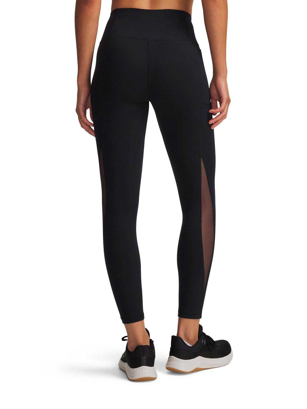 Calza UA Motion Mesh Ankle Negro Mujer-1