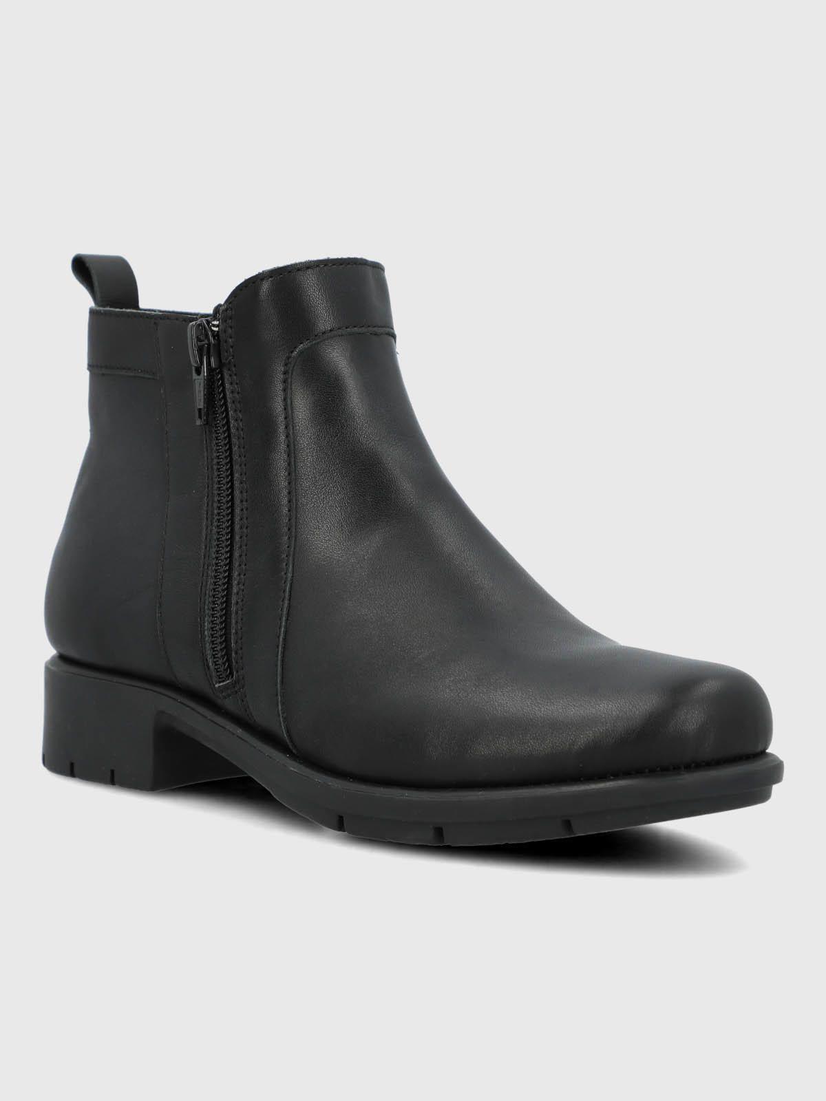 Botin Cuero Mujer Patricia Negro-0
