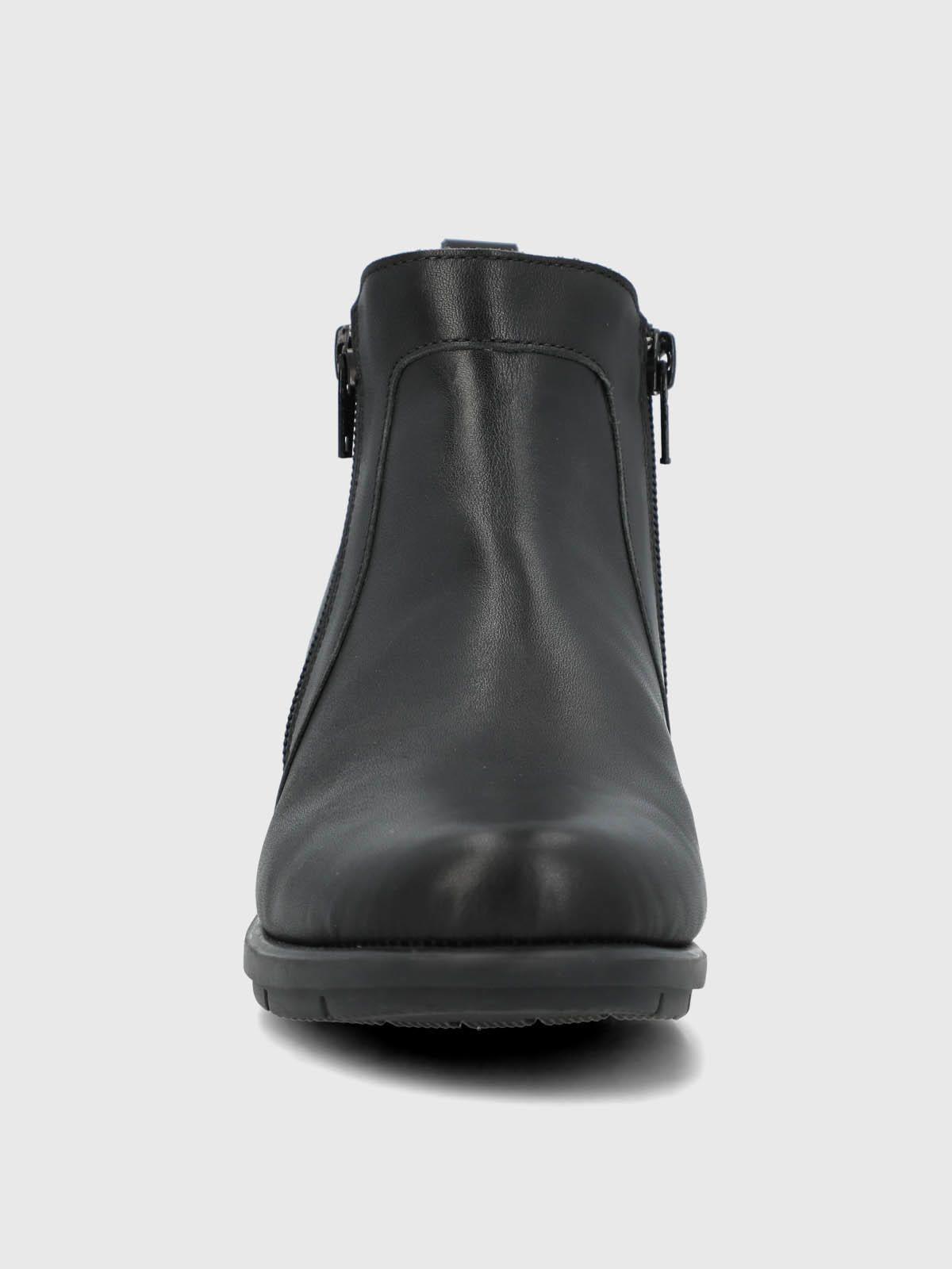 Botin Cuero Mujer Patricia Negro-3