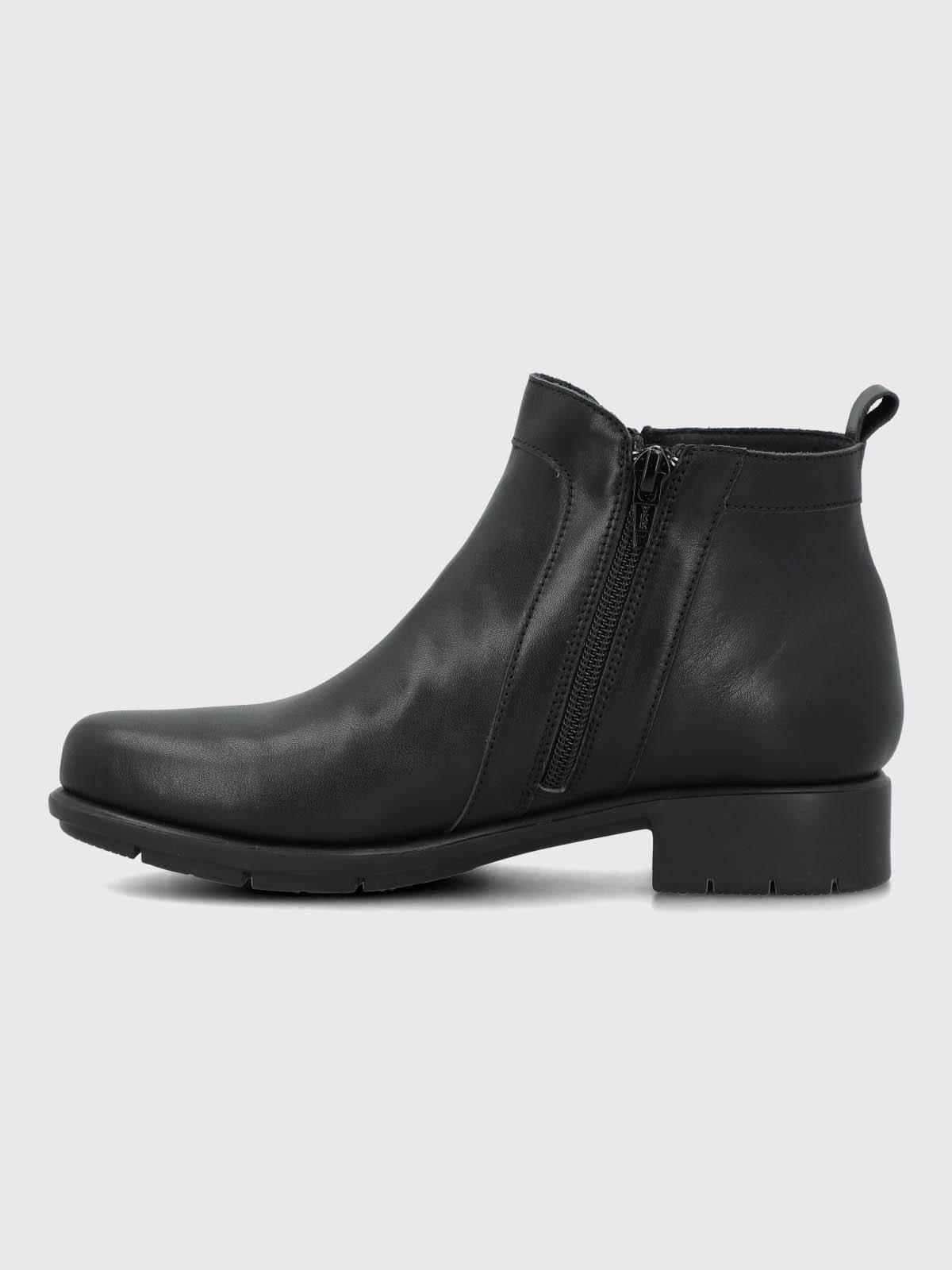 Botin Cuero Mujer Patricia Negro-4