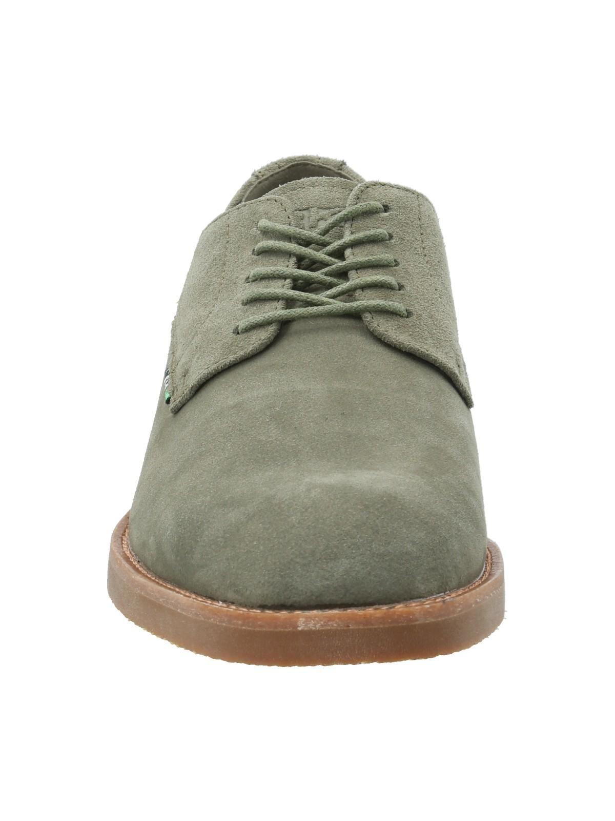 Zapato Cuero Hombre Torga Verde-3