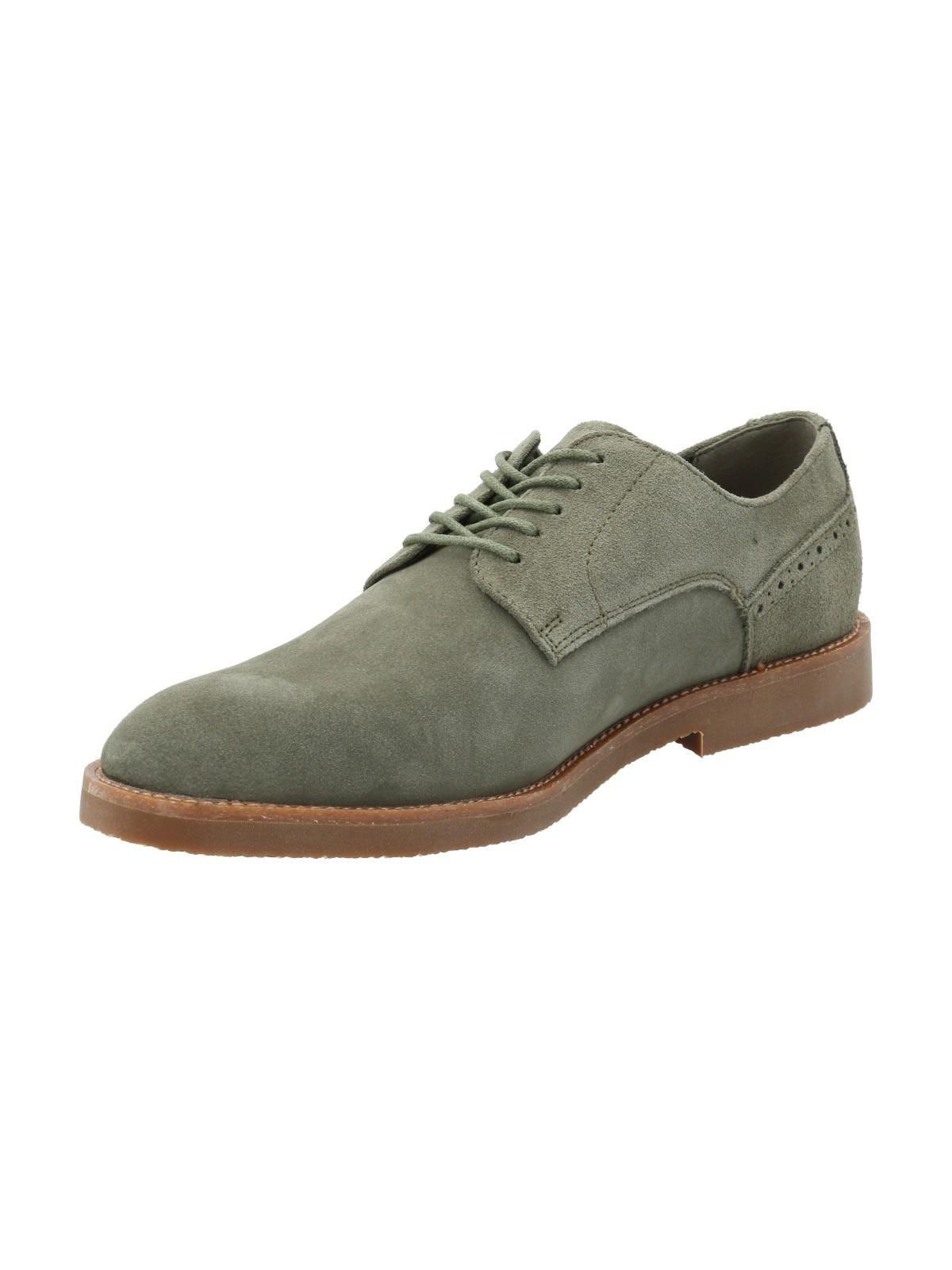 Zapato Cuero Hombre Torga Verde-4