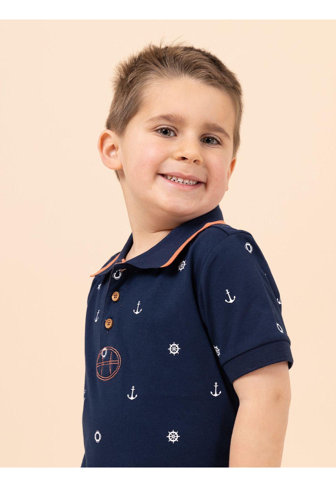 Polera Niño Bonn Azul-3