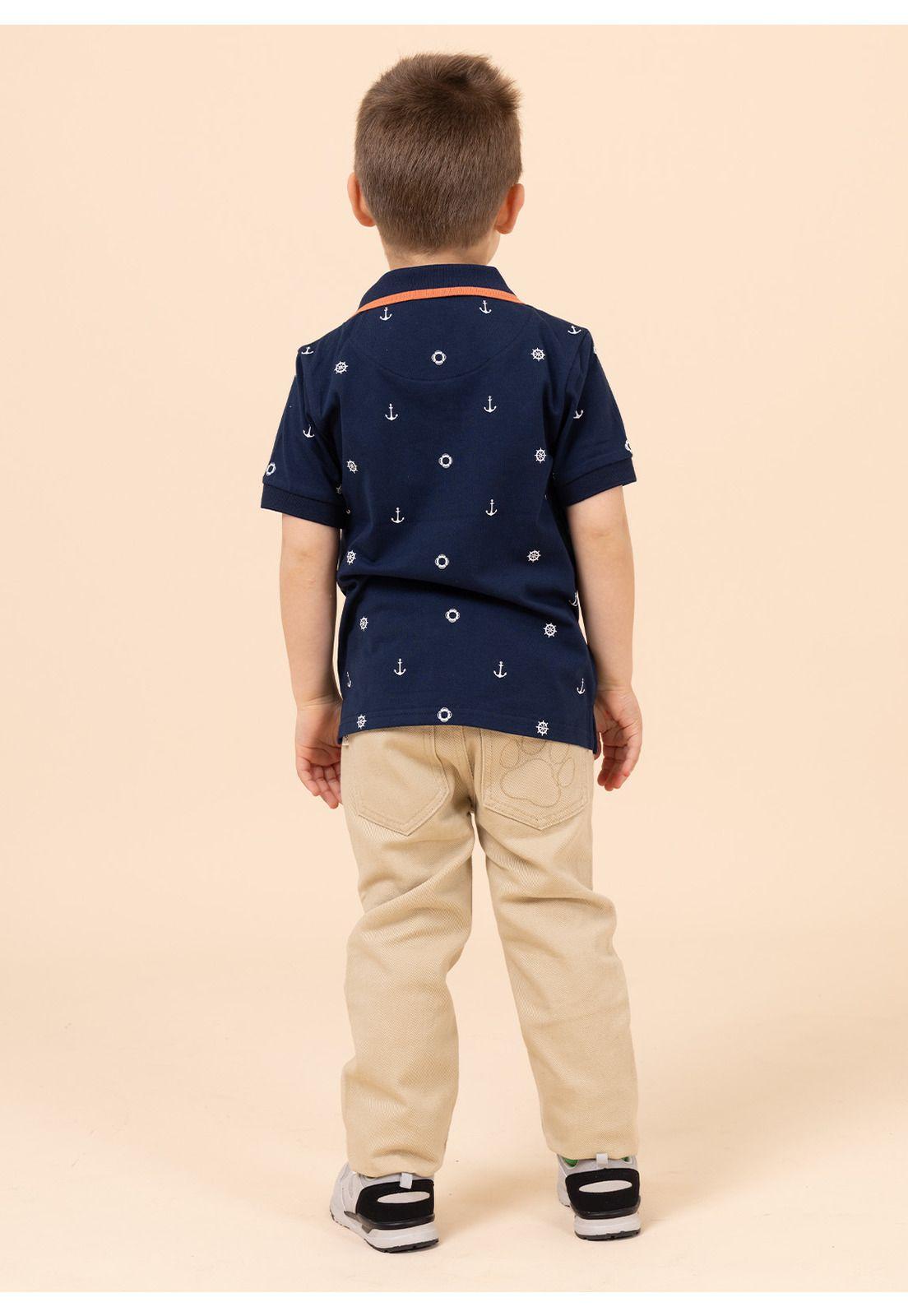 Polera Niño Bonn Azul-5