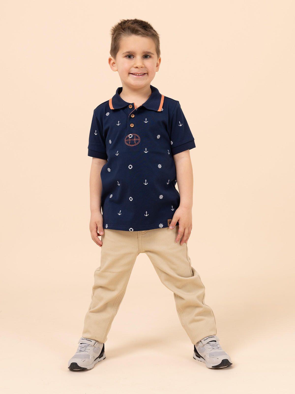 Polera Niño Bonn Azul-4