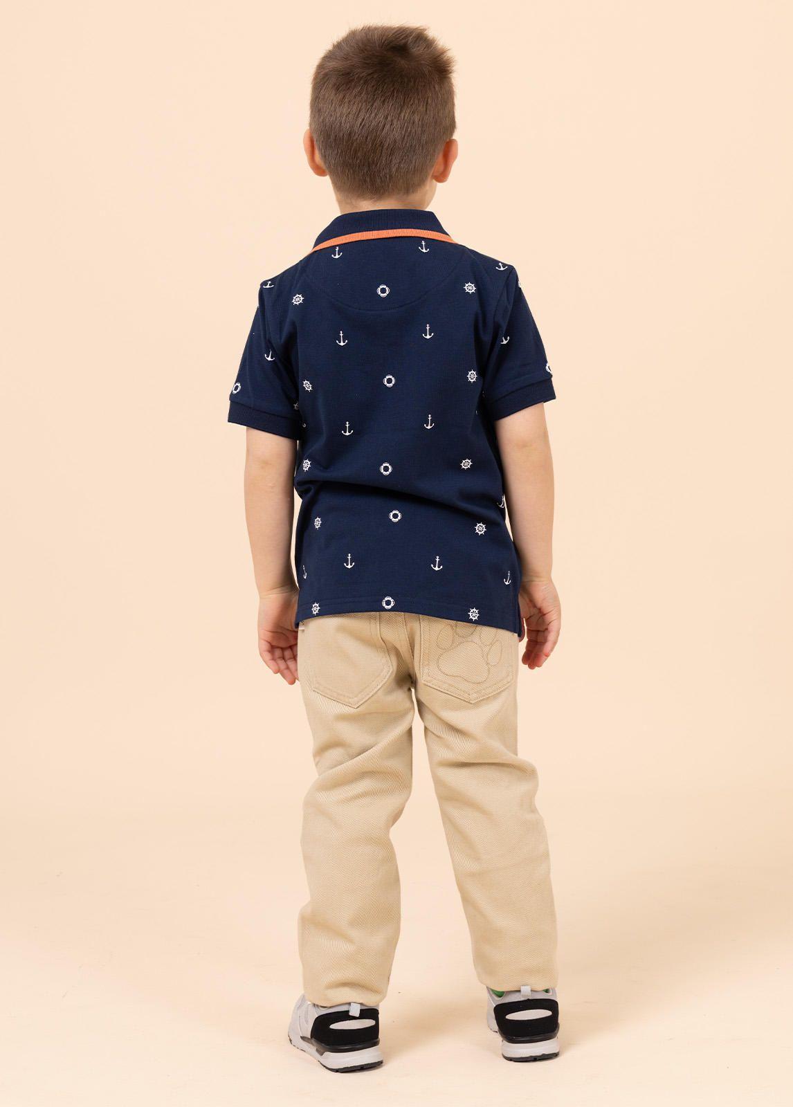 Polera Niño Bonn Azul-5