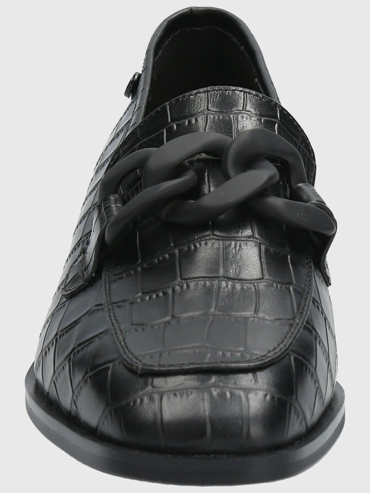 Mocasín Cuero Mujer Roberta Negro-3